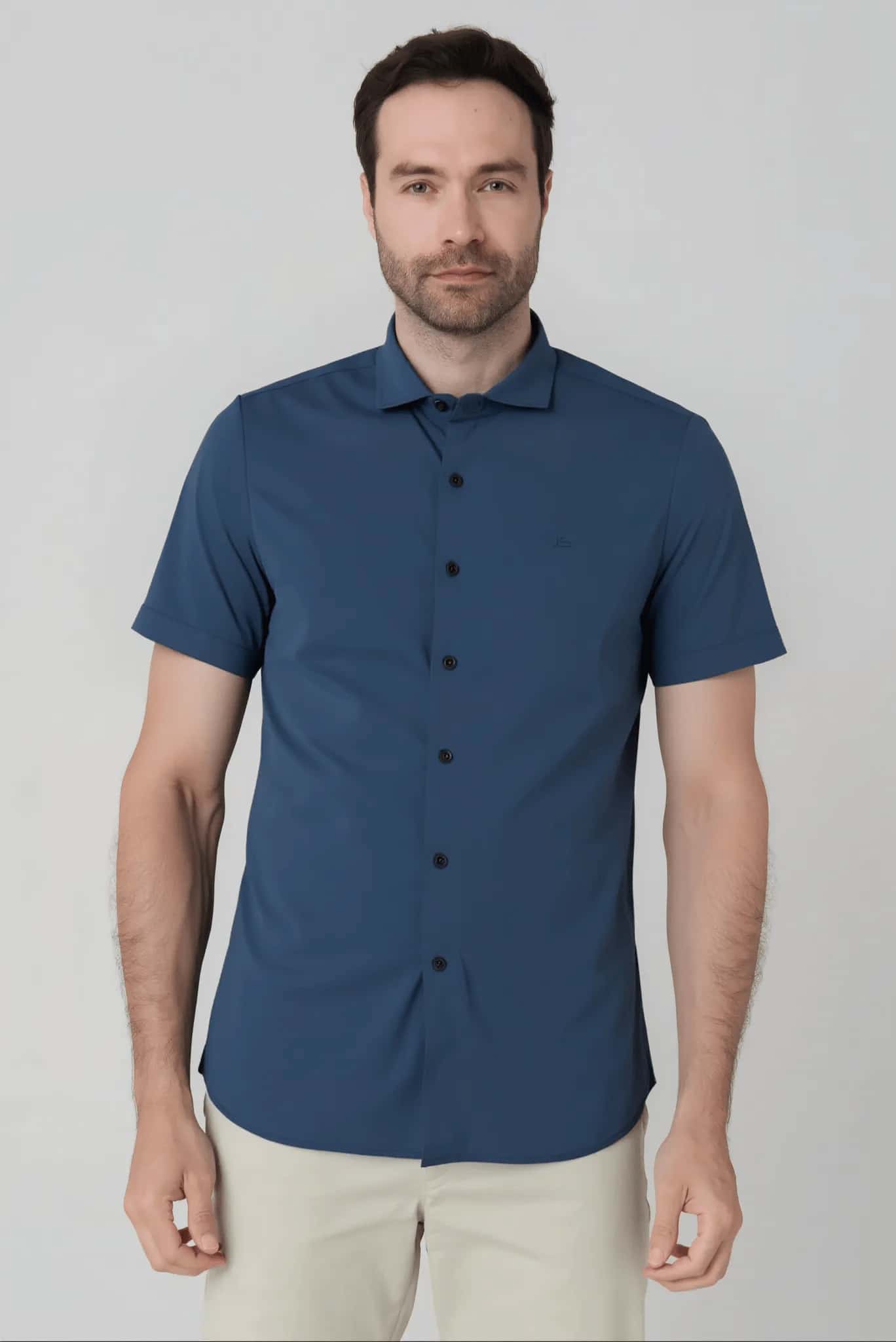 Camisa manga corta parta hombre Jon Sonen 027224045