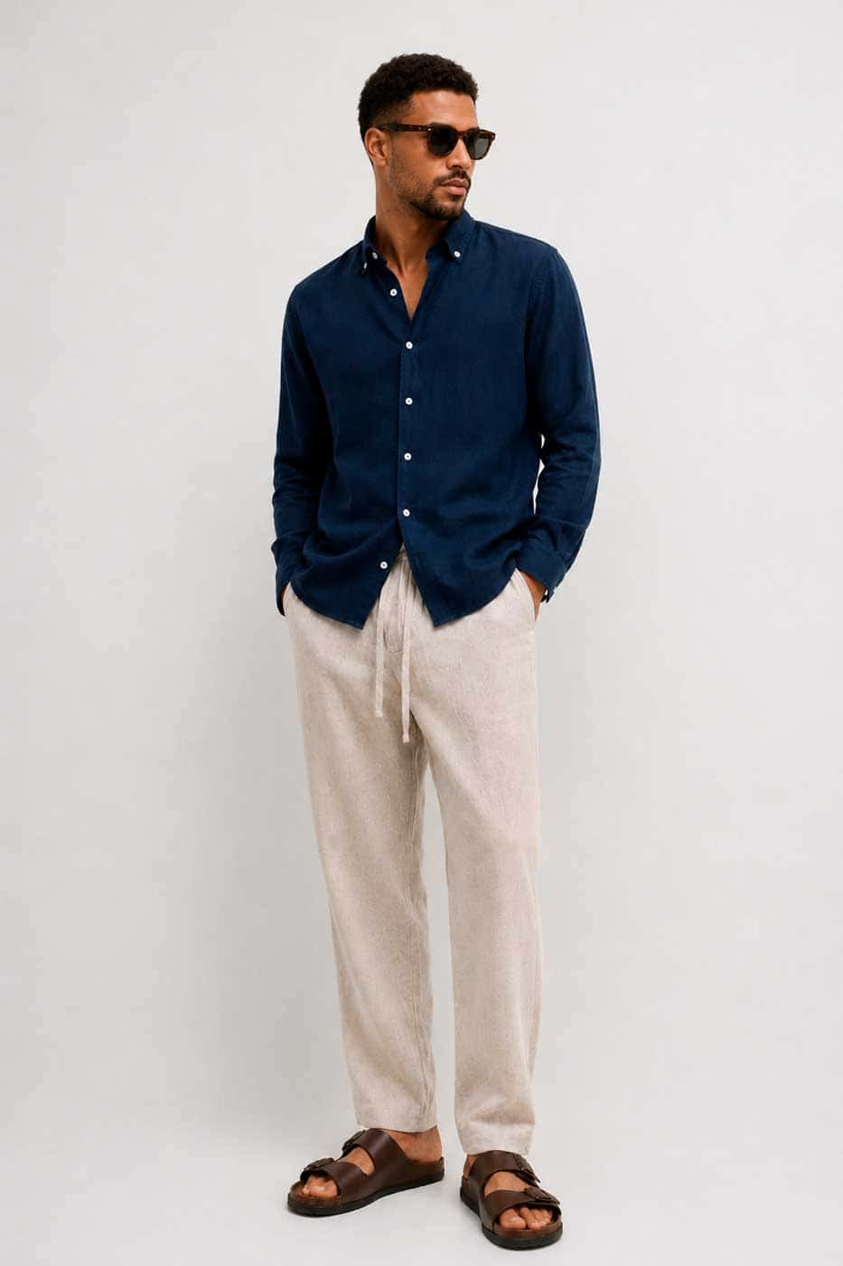 Camisa Bruma Azul Oscuro - miniatura 2