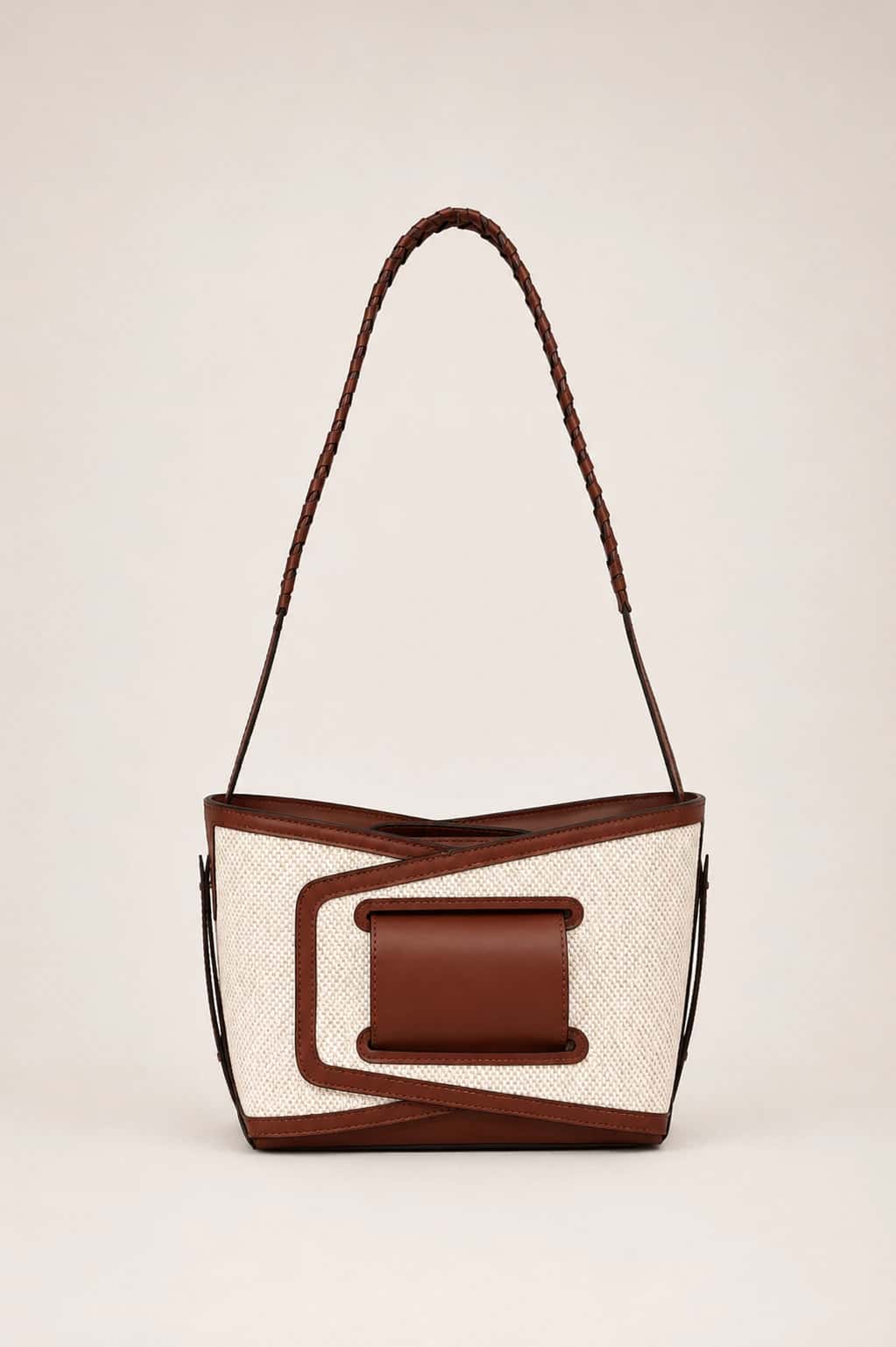 Omamori Bag, Canvas - Brown