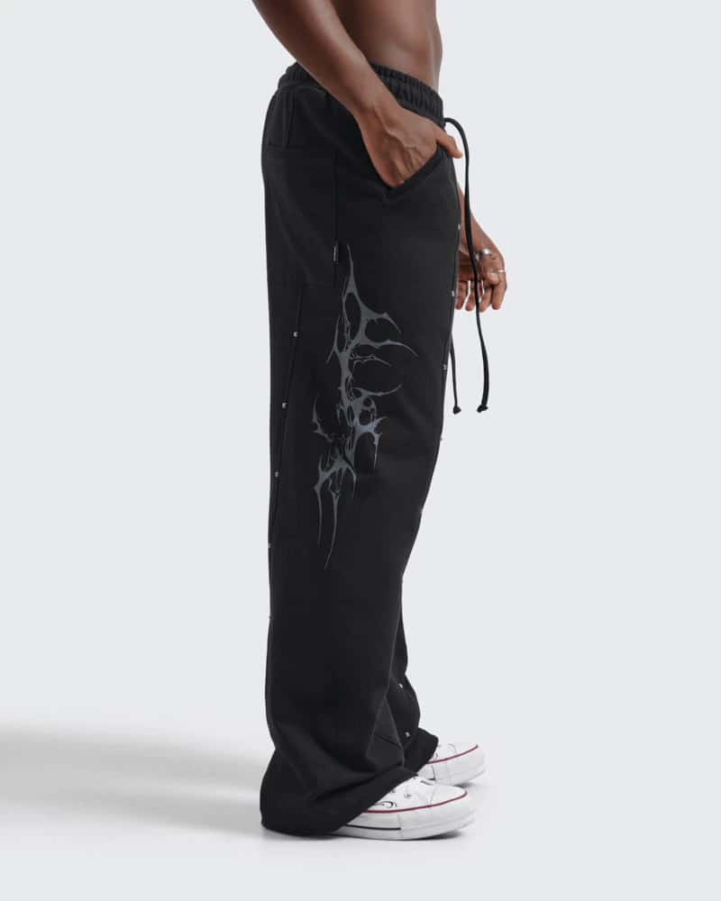 Sudadera Oversize Negra Thunder - miniatura 2