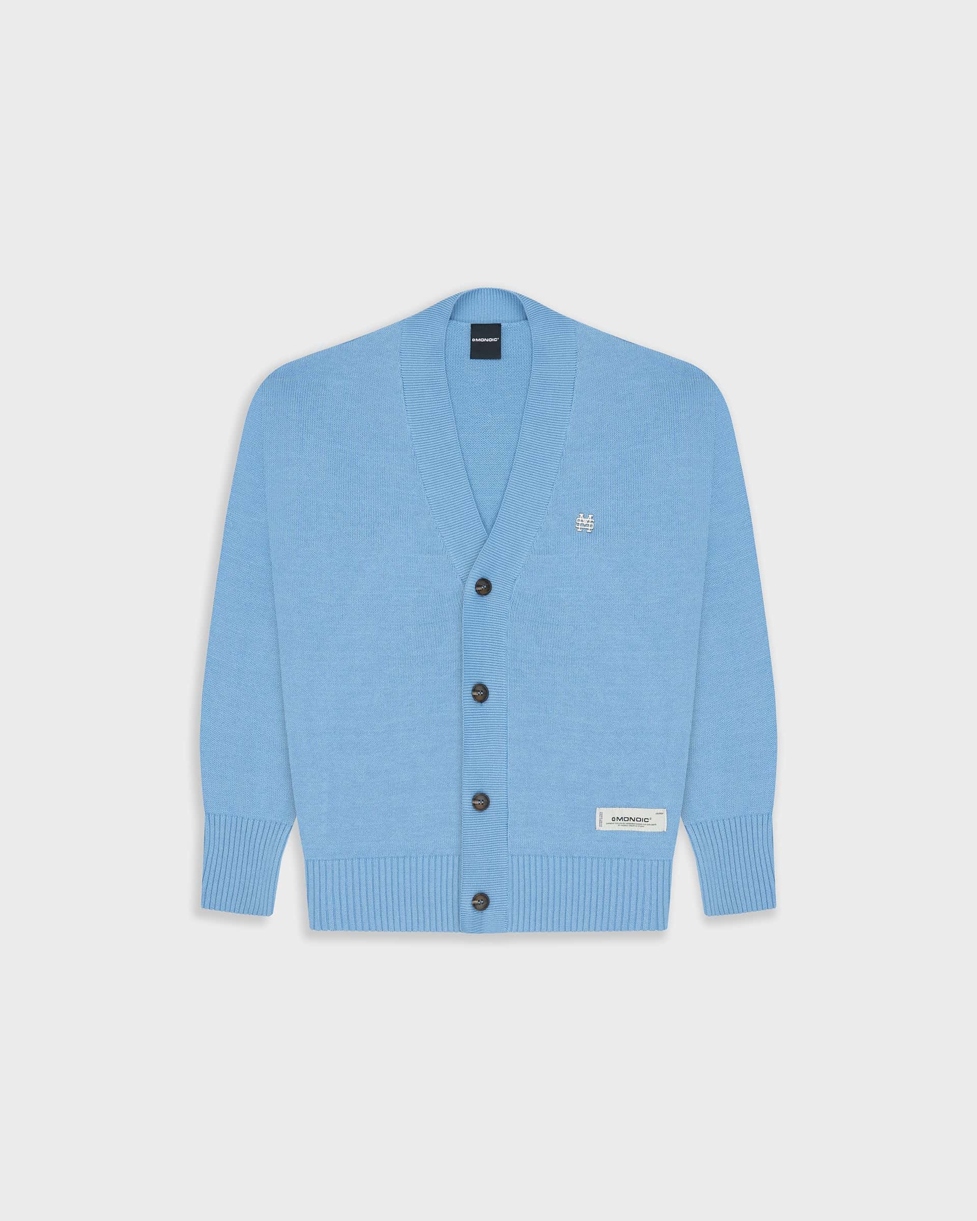 Knit Cardigan - Azul Claro