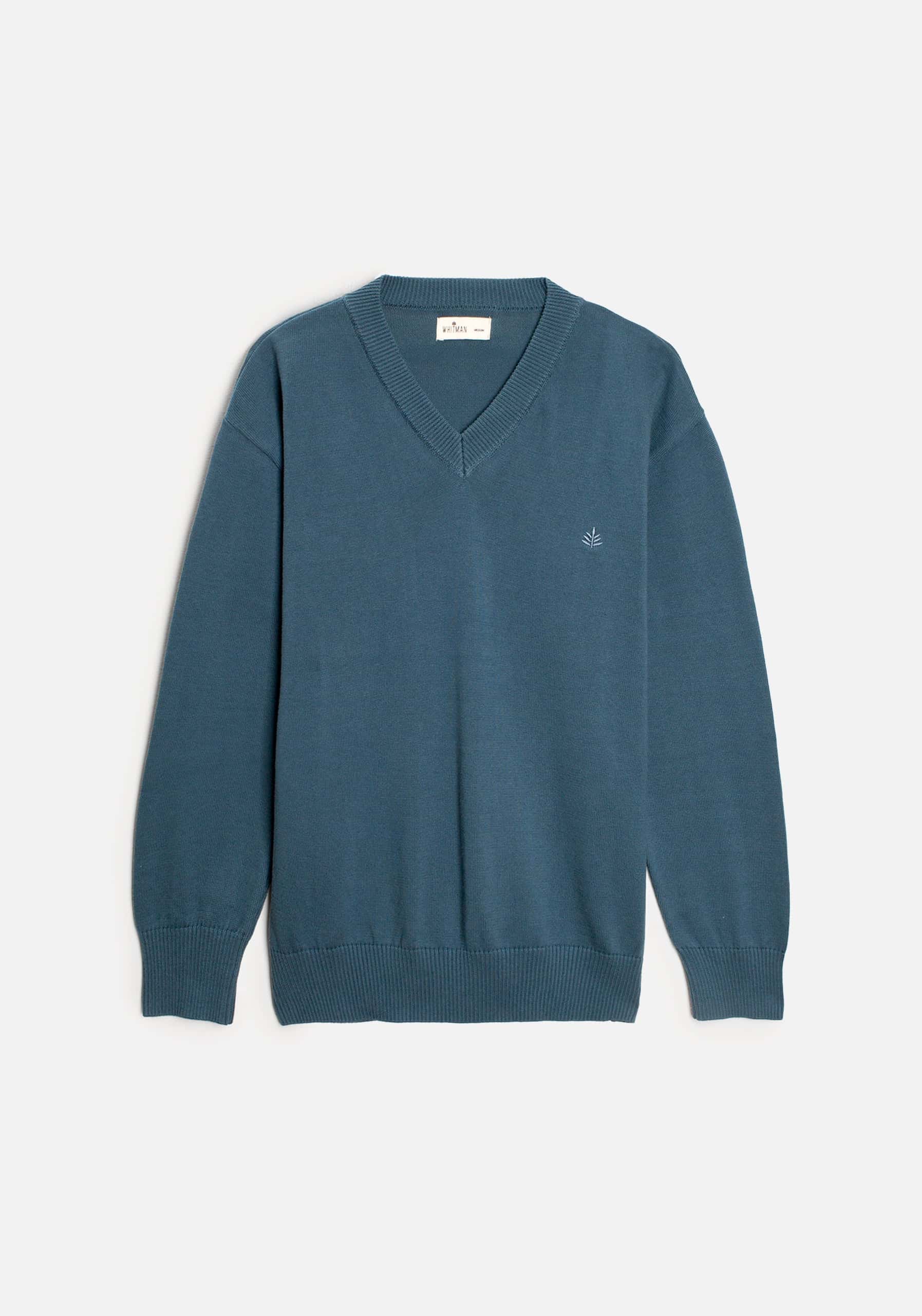 Saco H Newark Cuello V Azul Med