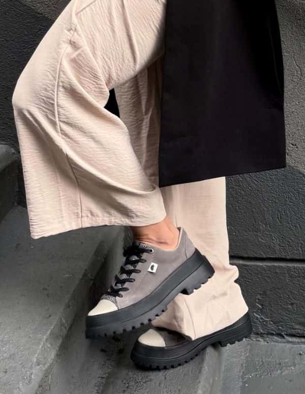 TENIS PIMP RUDE GRIS