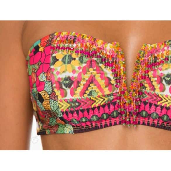 Azteca Bandeau Bikini Set - miniatura 5