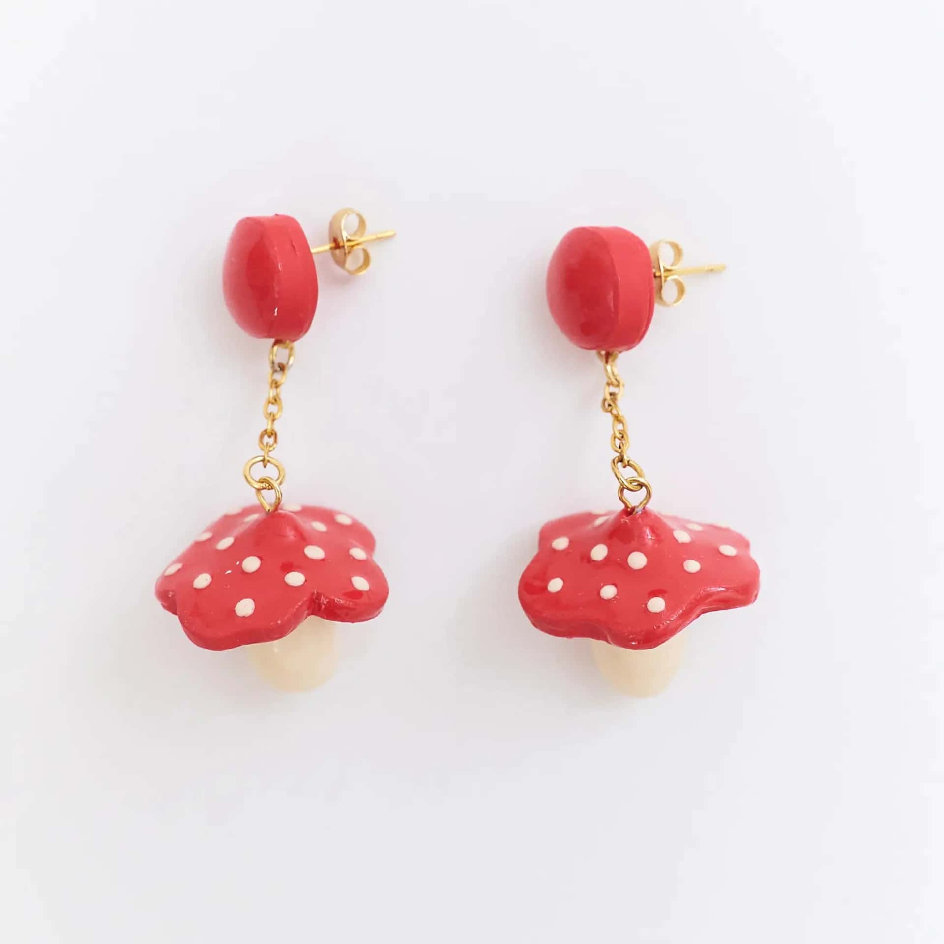 Aretes Hongos Mini