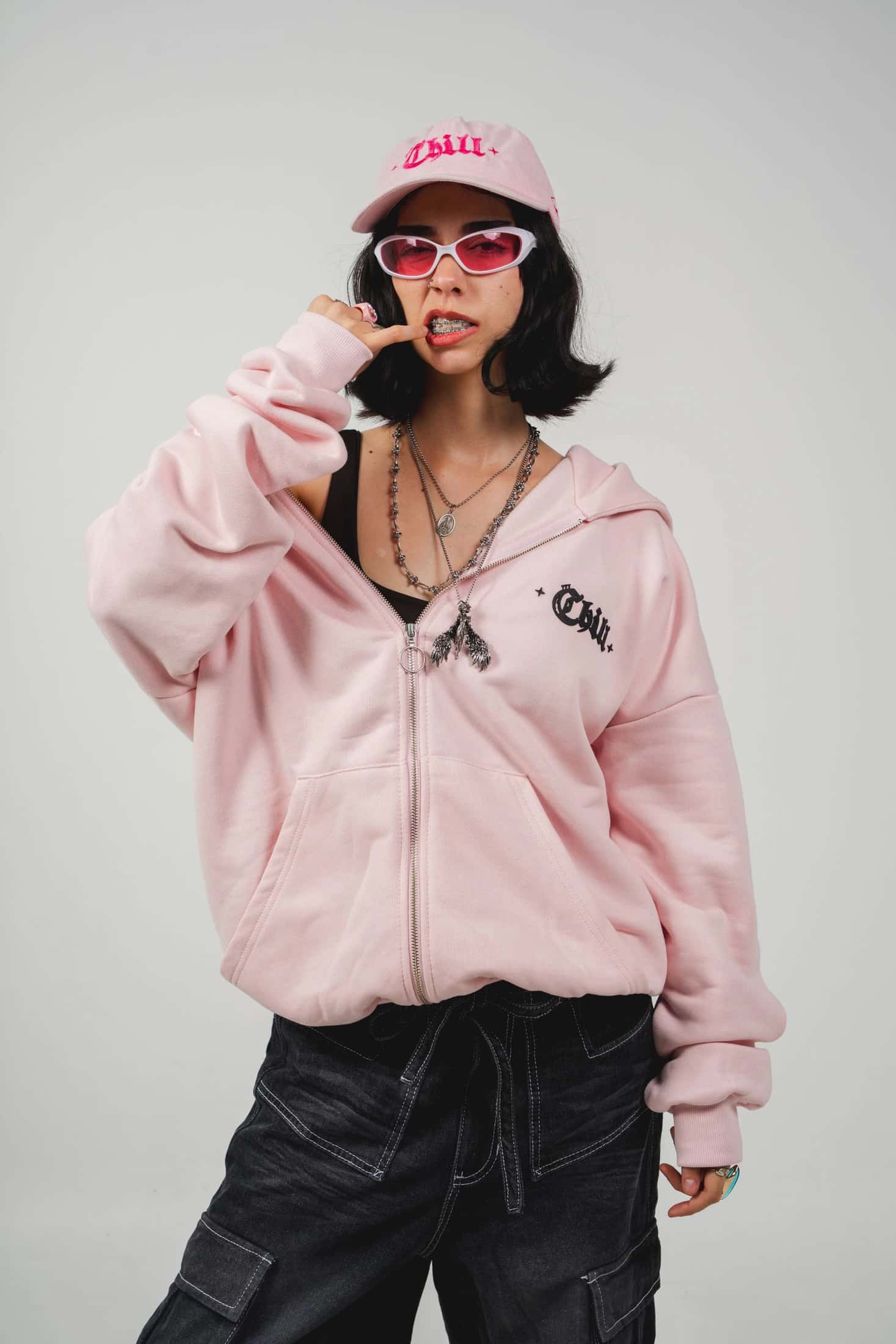 Hoodie Chill Pink - miniatura 2