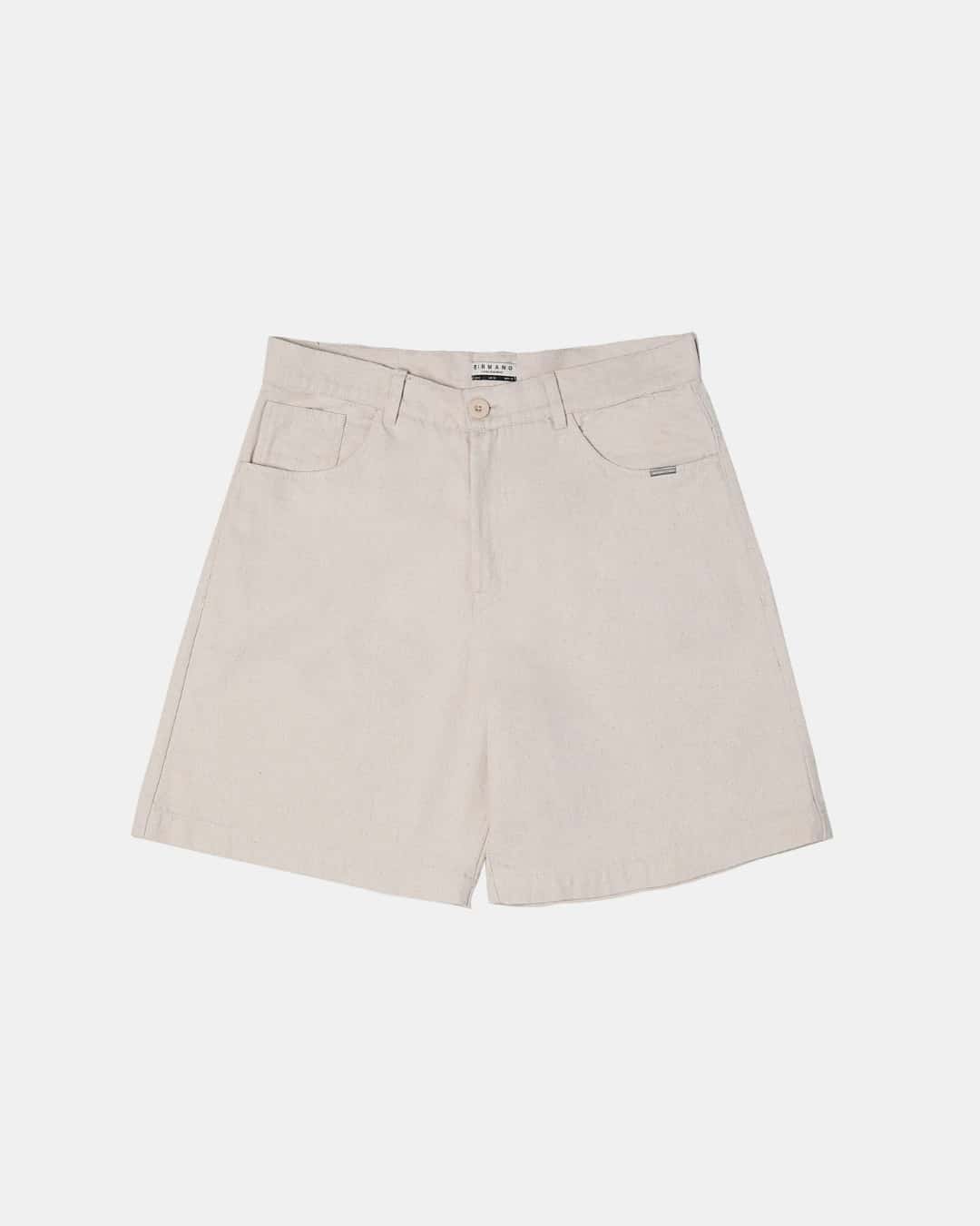 NATIVE CREAM DENIM SHORT - miniatura 1