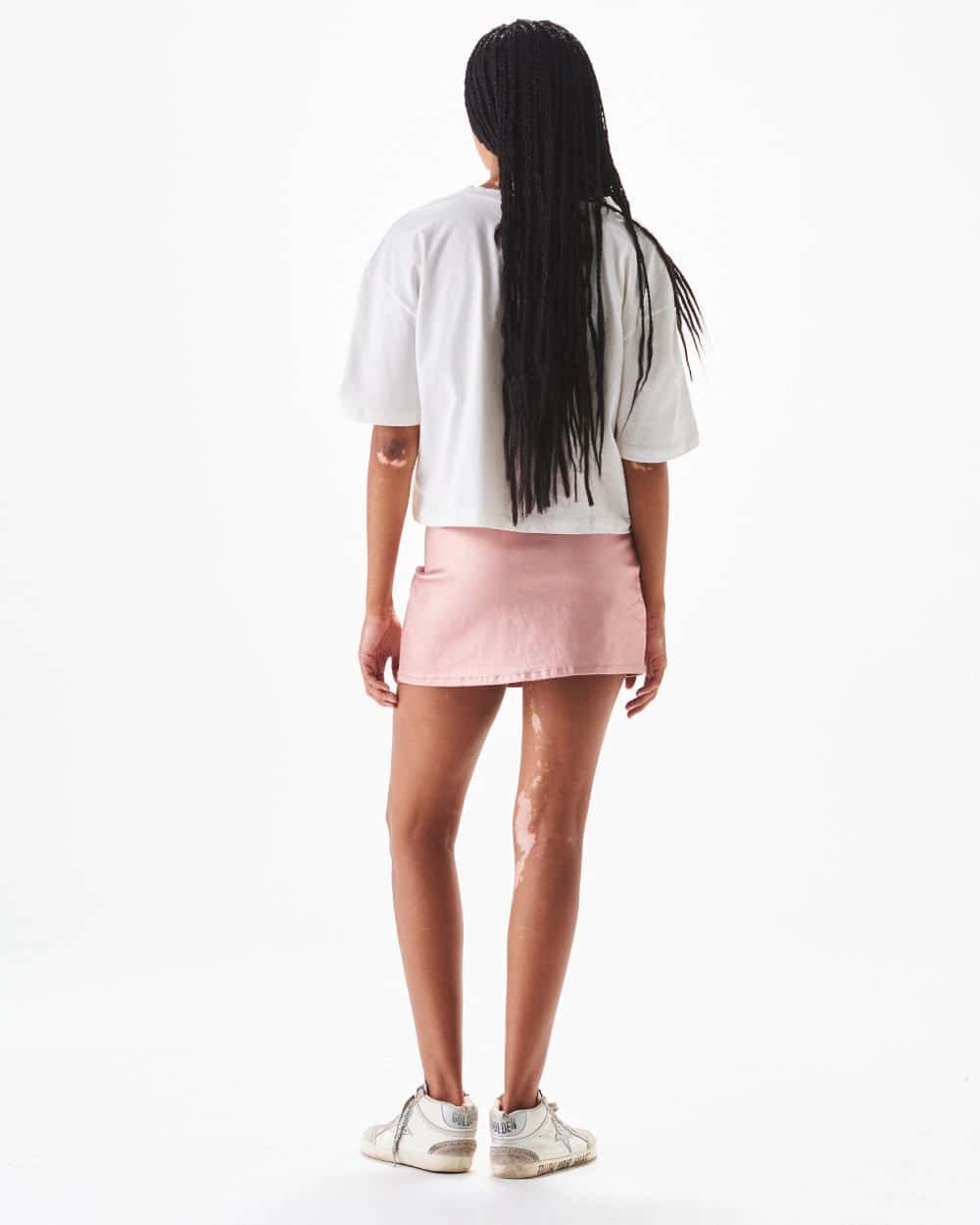MINI SKIRT METALLIC PINK - miniatura 4