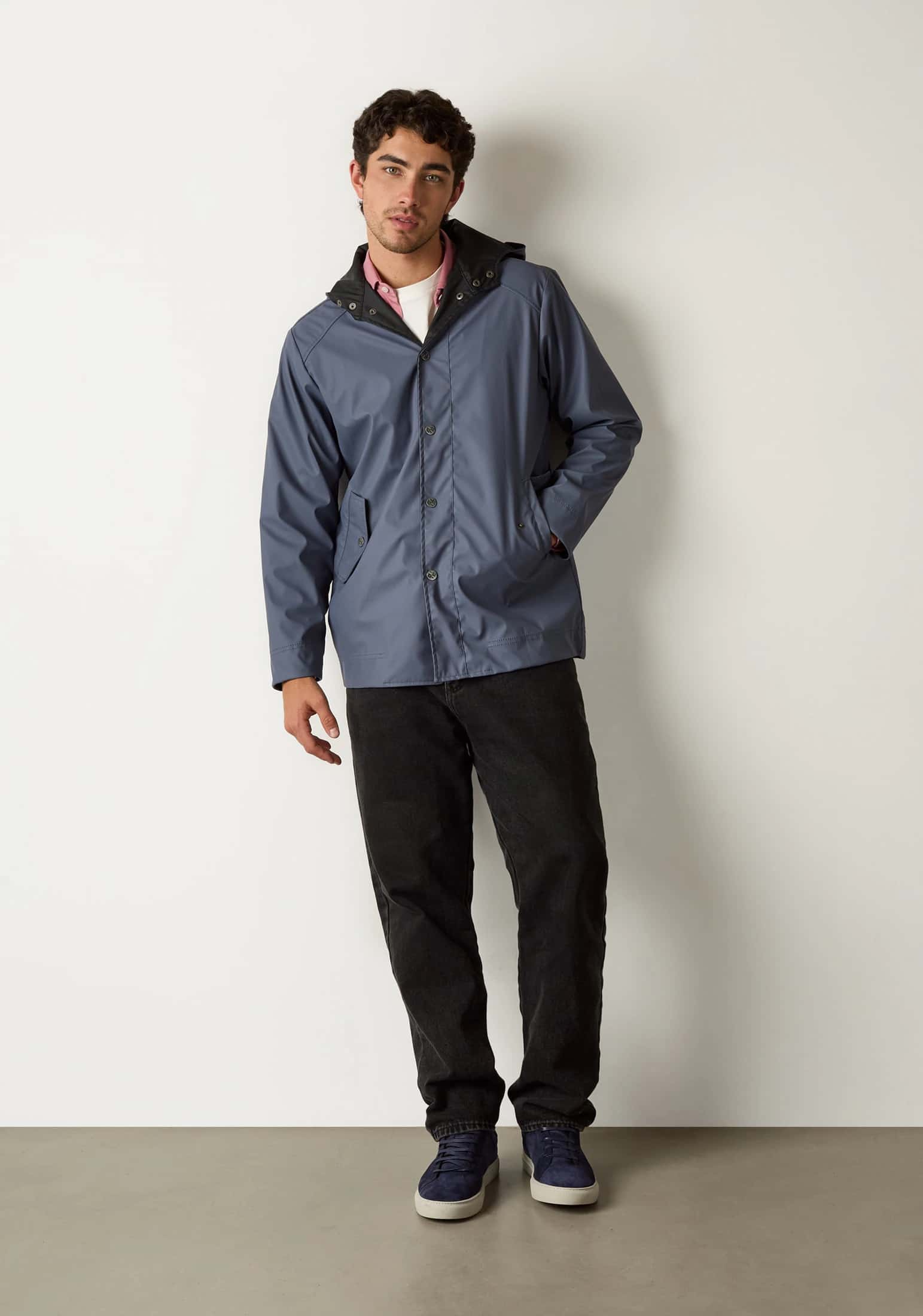 Chaqueta H Richmond Azul Med