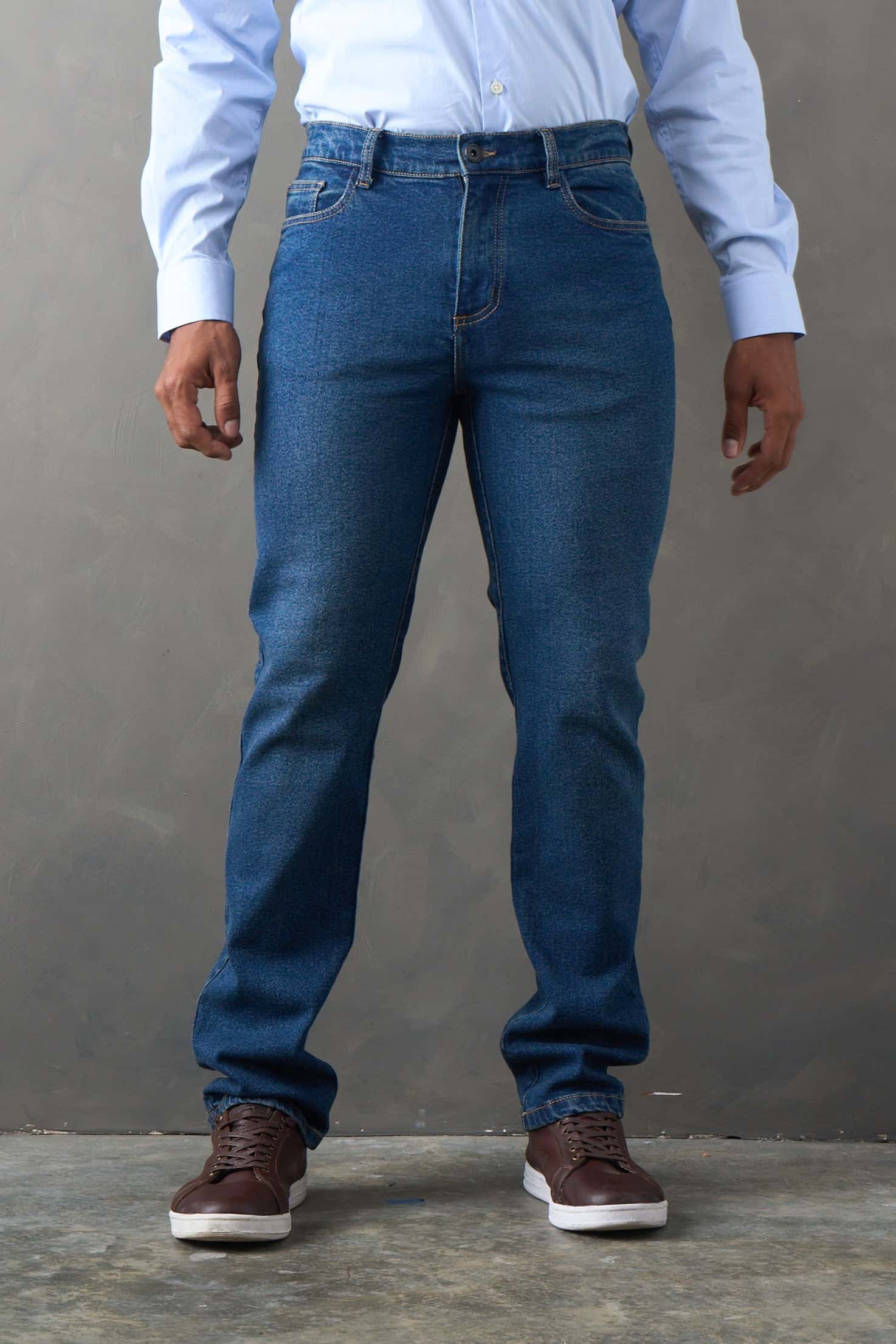 Jean regular fit índigo