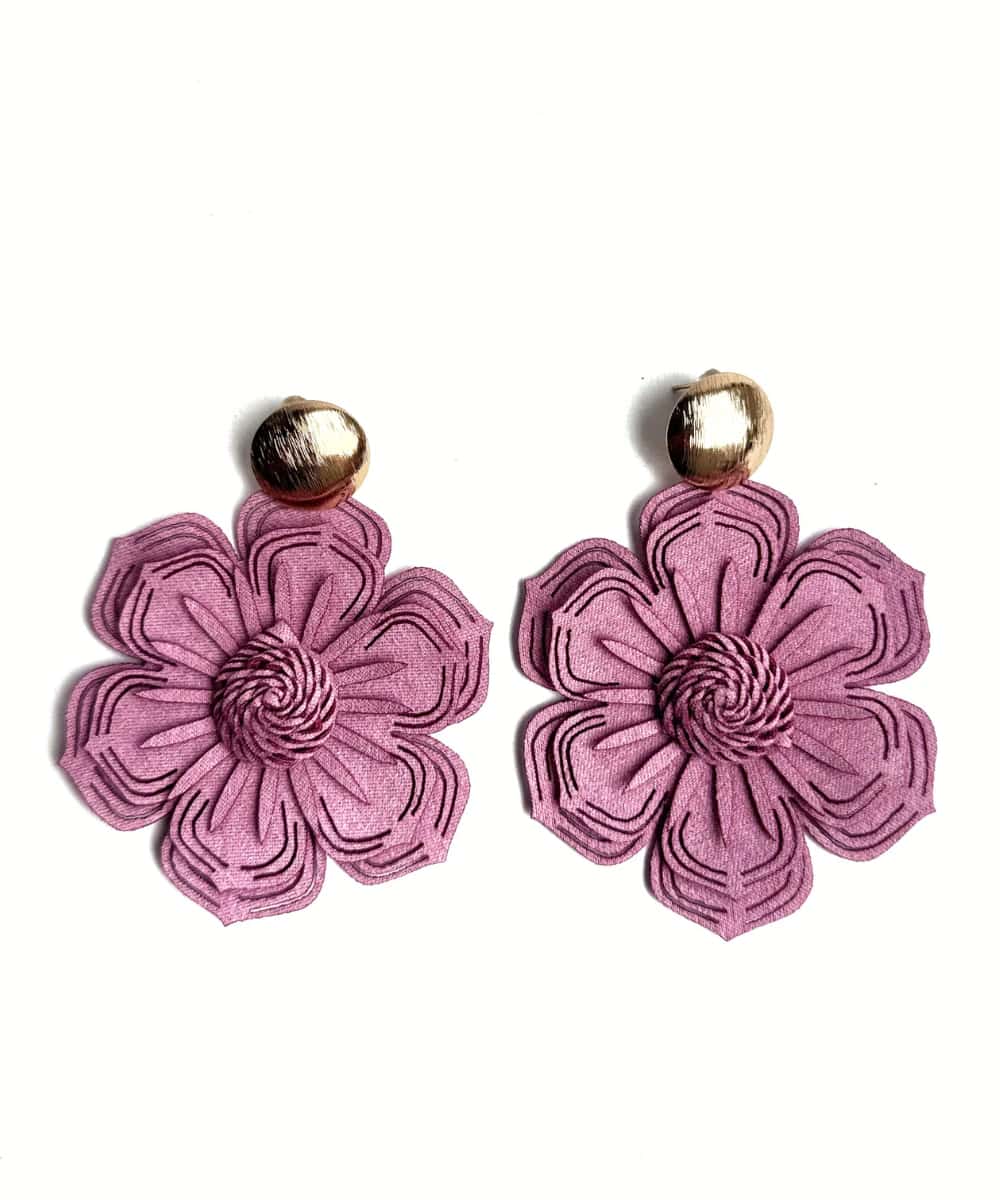 Aretes Flor Elisa – Aura Rosa