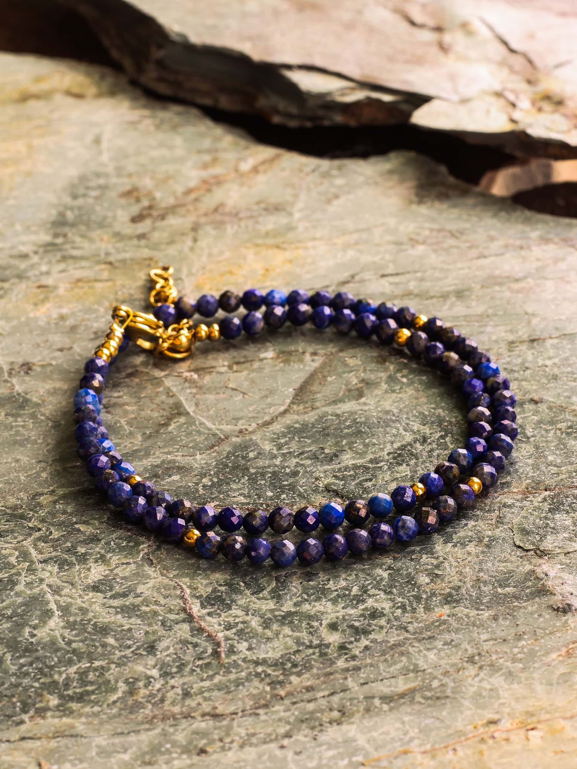 Choker Lapislázuli 4mm