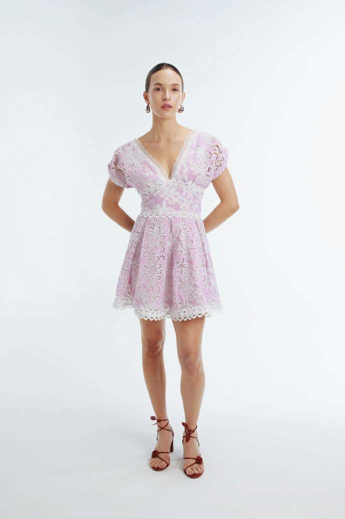 DECO MINI DRESS PINK