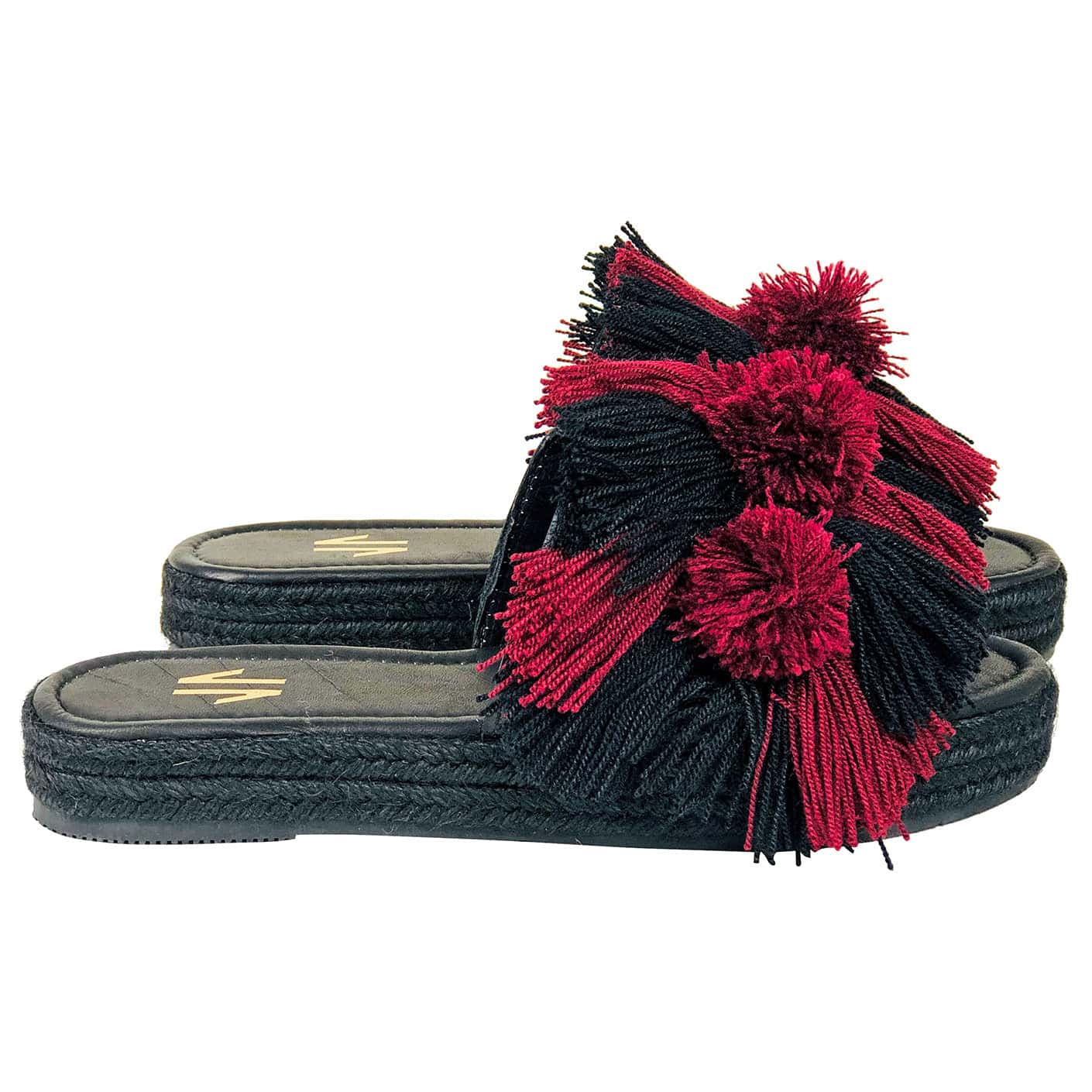 Sandalias Espadrille Silvia Cobos Salsa Vinotinto