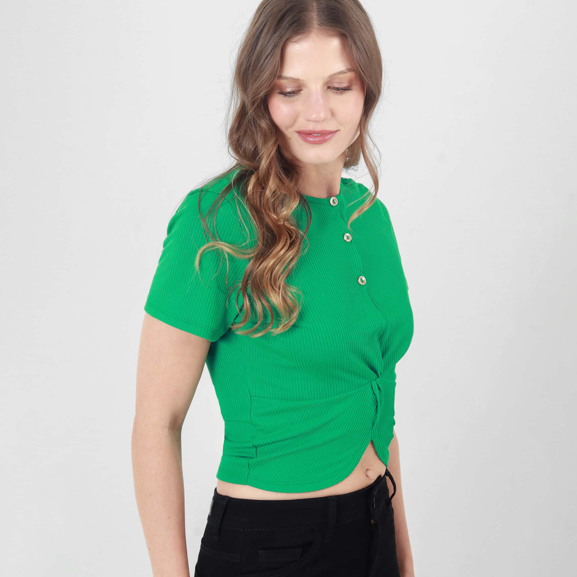 Camiseta Cuello Redondo Manga Corta