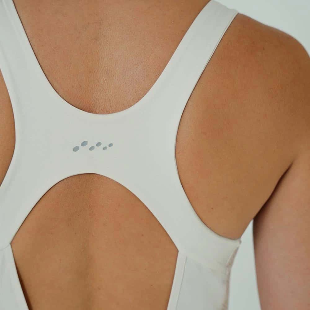 VESTIDO RUNNING/PÁDEL BOUNCE MARFIL PARA MUJER - miniatura 5