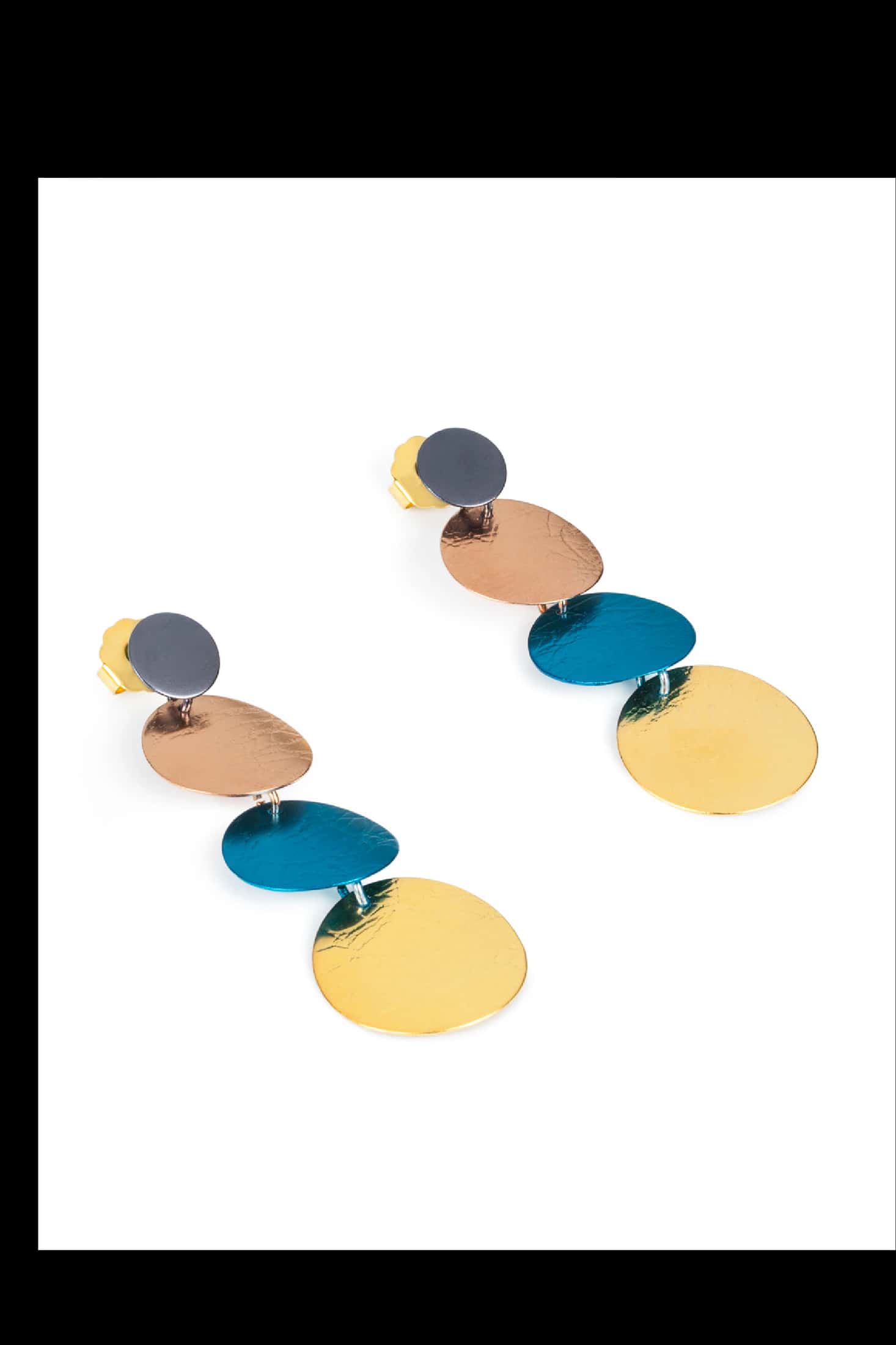Aretes Monedas Colors - miniatura 3