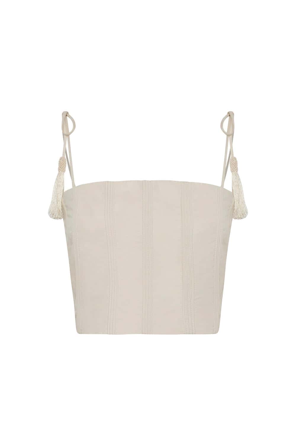 Crop top arituna natural - miniatura 1