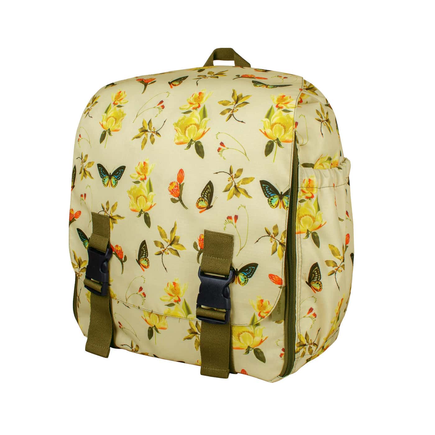 Morral Cabina Tapa Ultra Citybags Estampado Natural