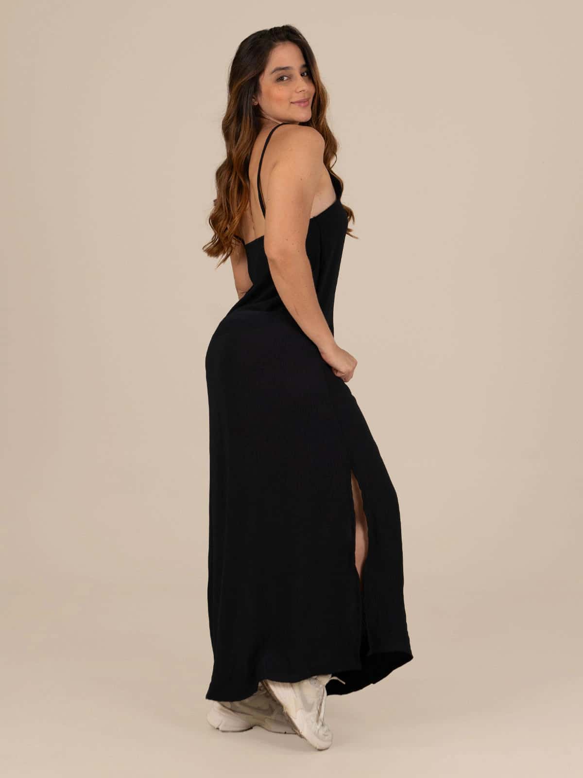Vestido jenny tokio negro - miniatura 4