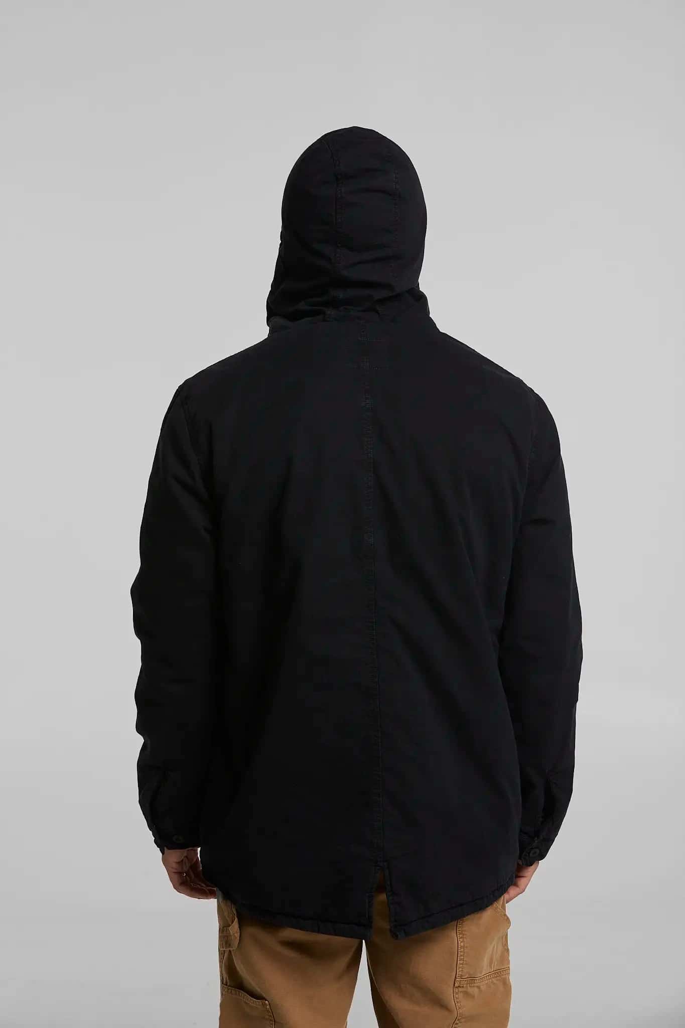 Chaqueta Anorak Negra - miniatura 8
