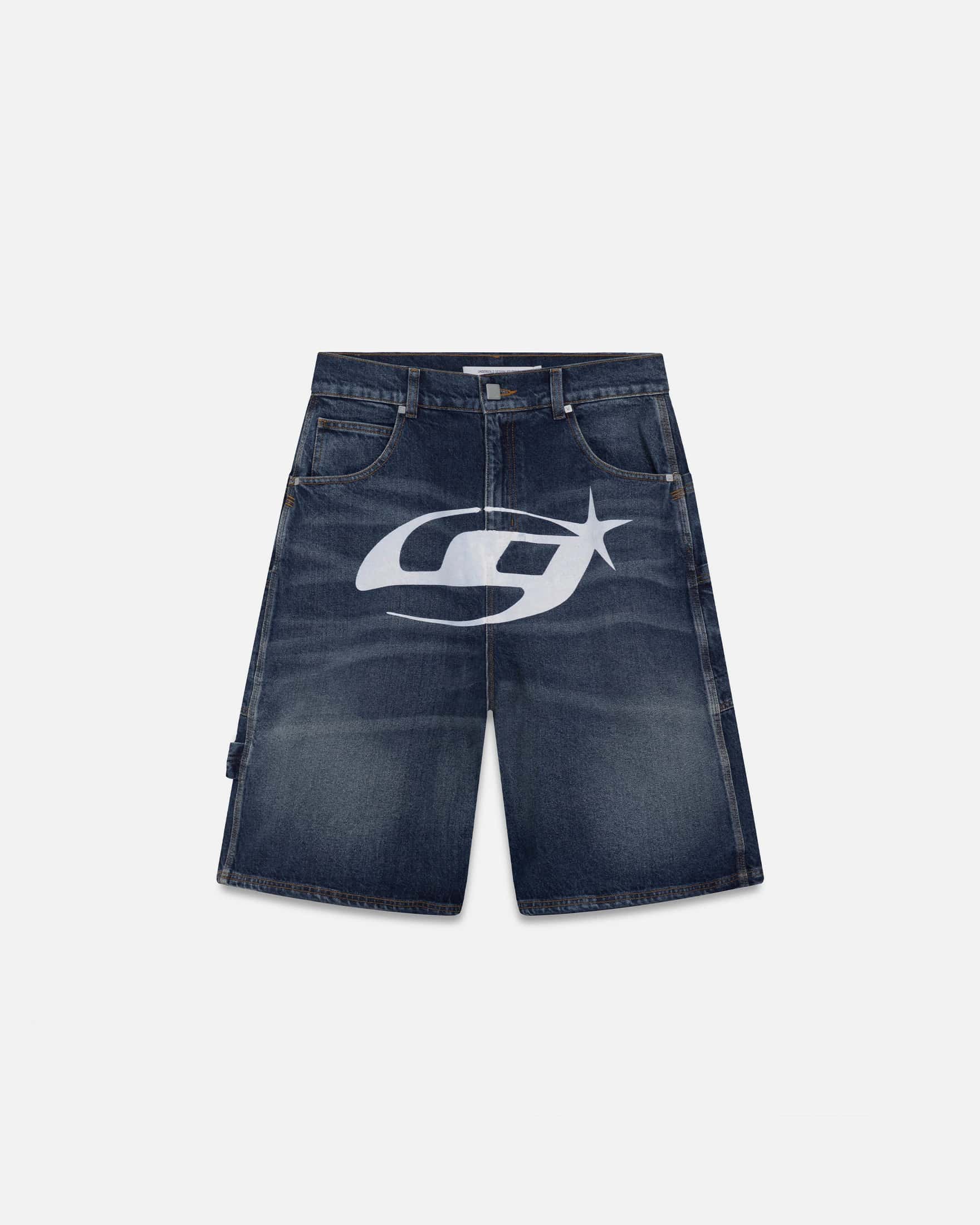 Act 1 UG Star Denim Jorts Medium Blue