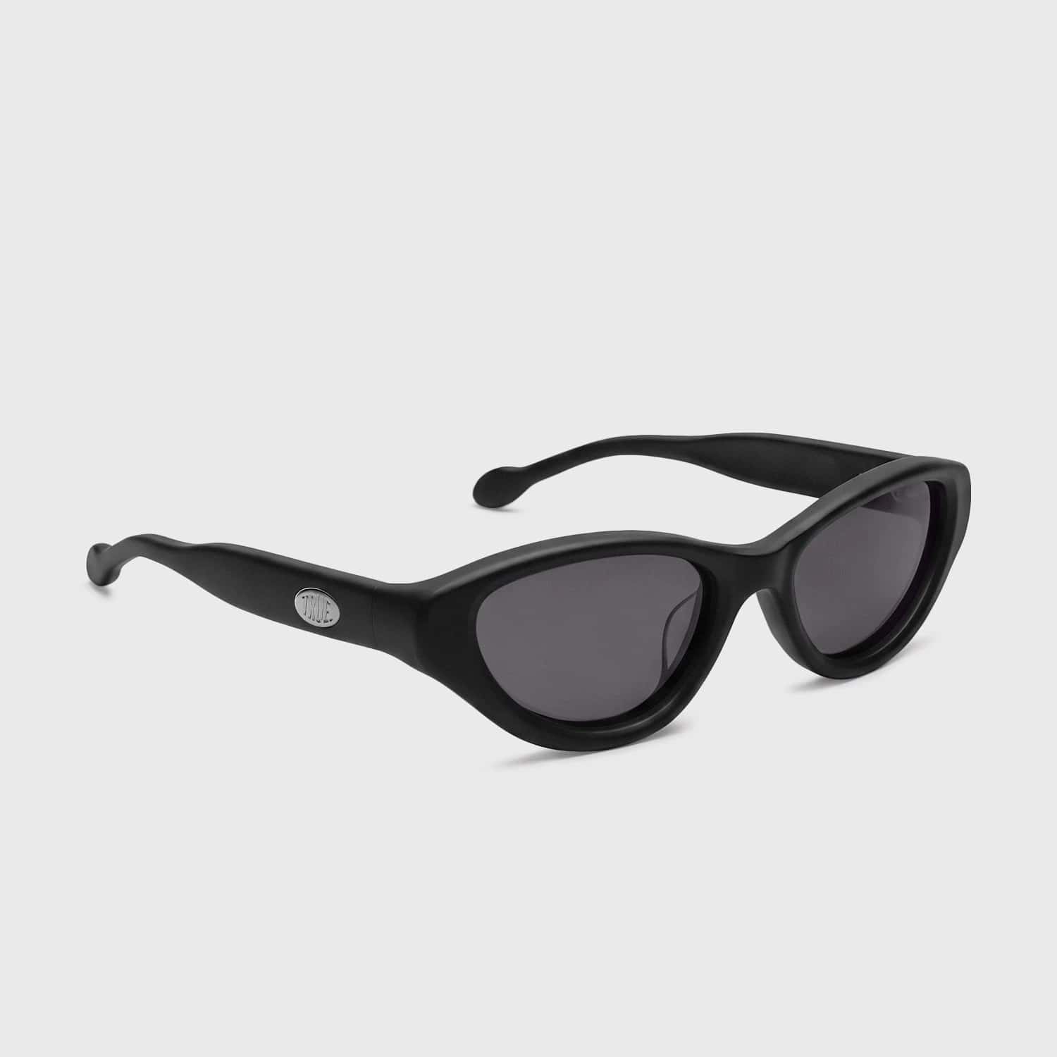 Cat-Eye Sunglasses - Black