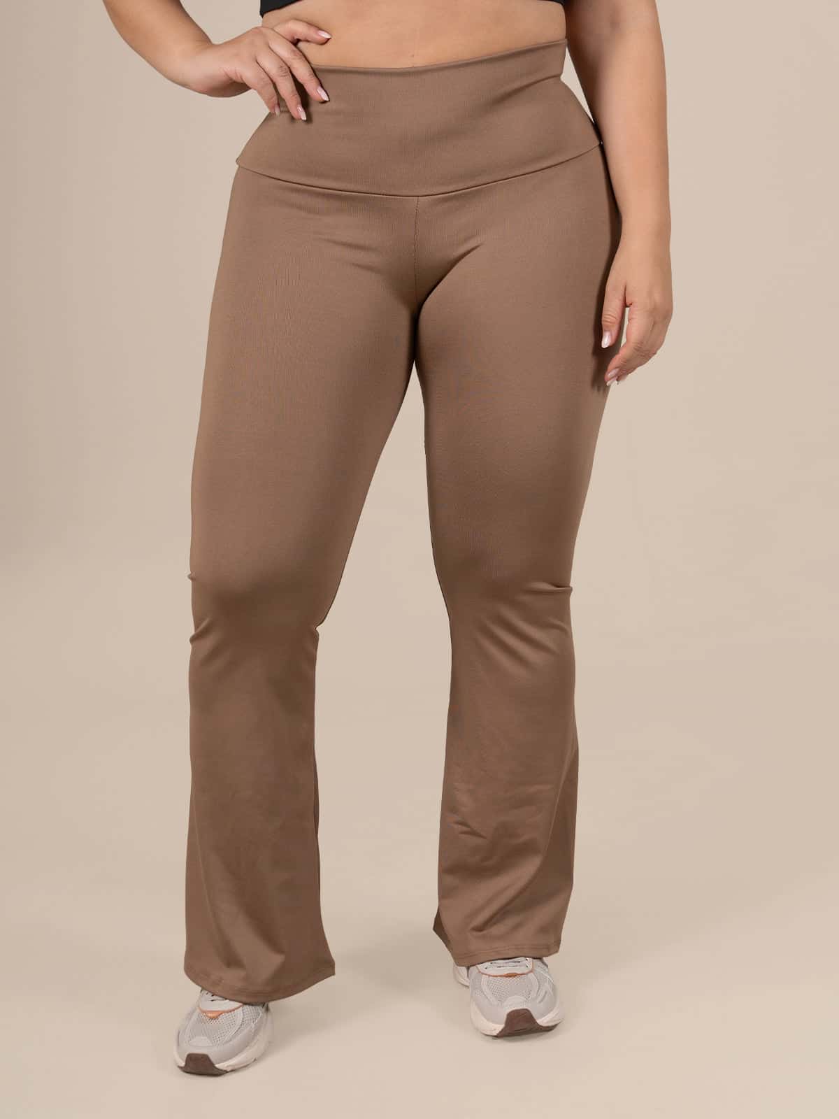 Chipre leggins talla plus caqui