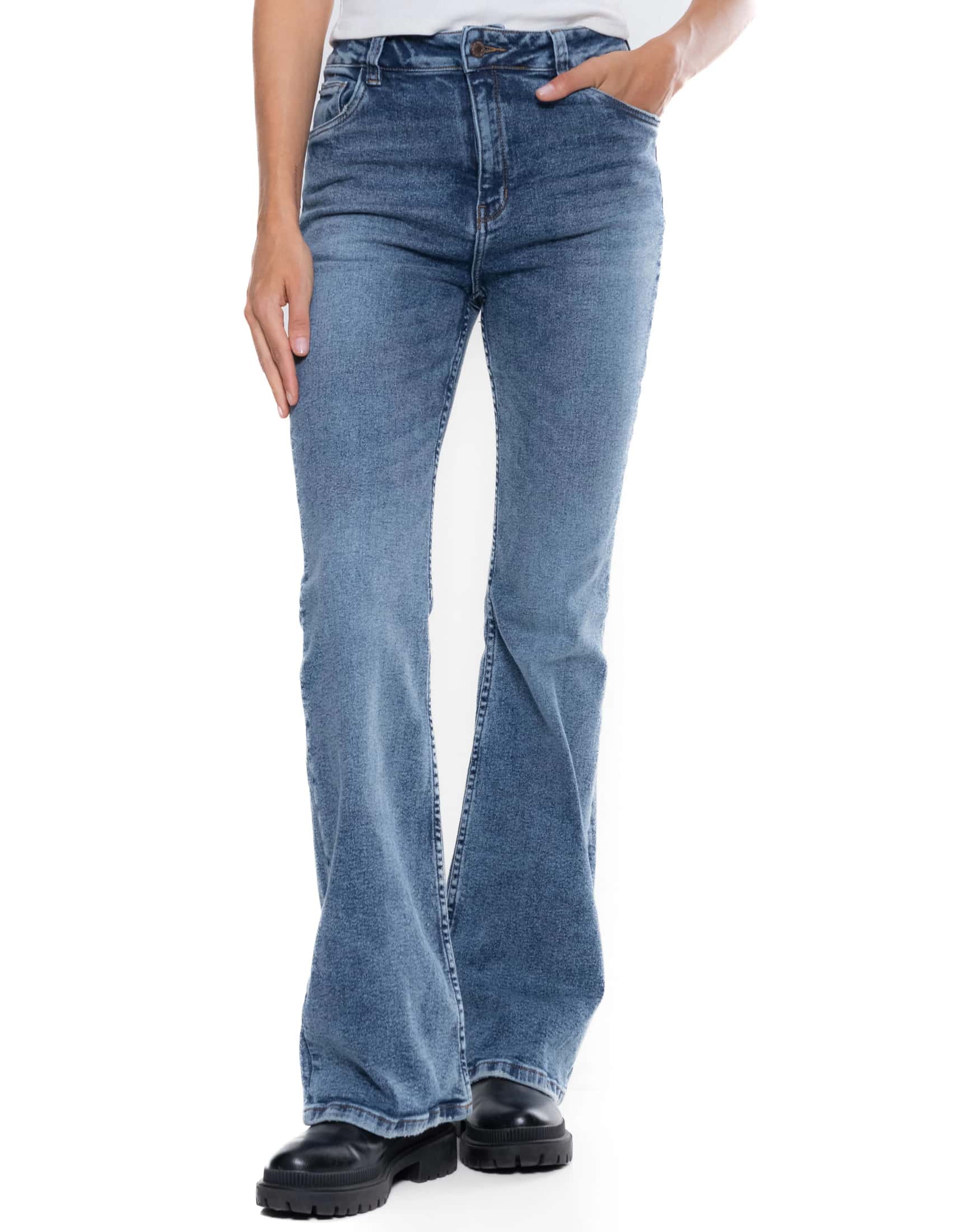 High Waist Jeans Flare
