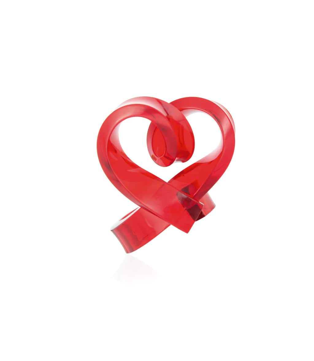 Anillo Corazón Escultórico