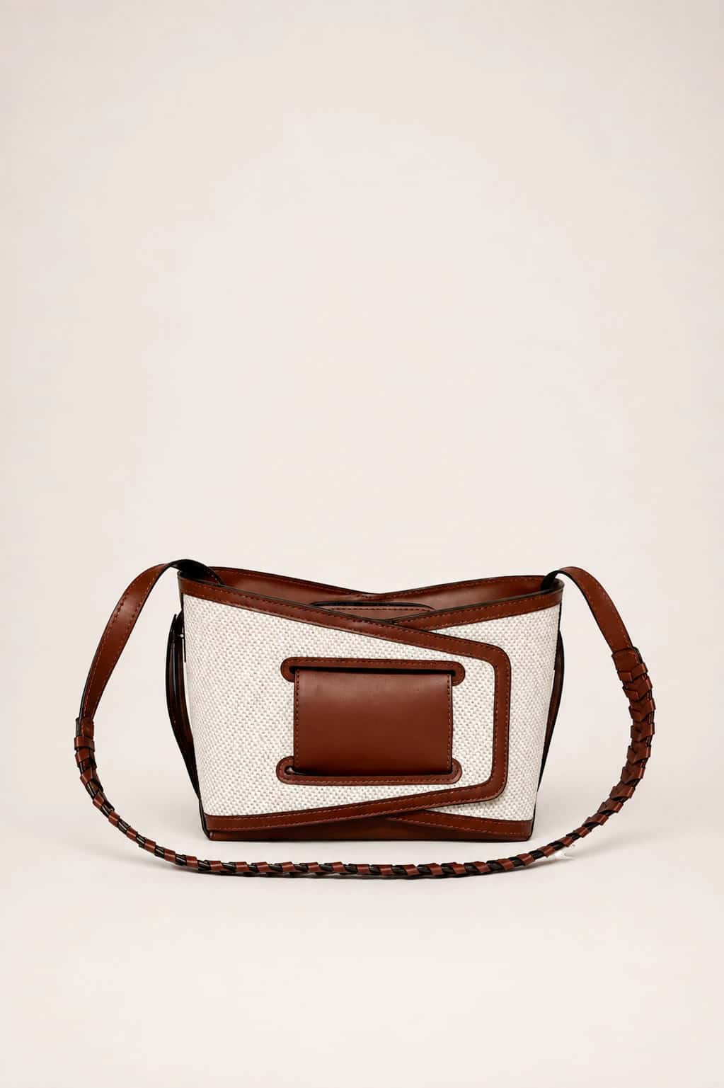 Omamori Bag, Canvas - Brown - miniatura 6