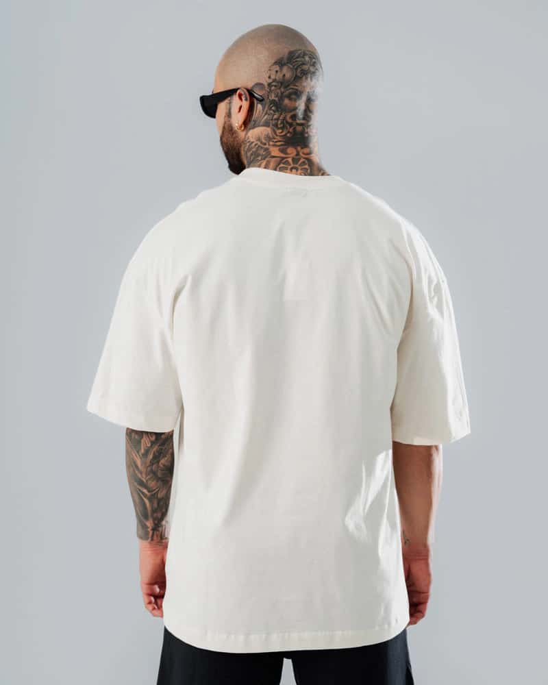 Camiseta Básica Oversize Ivory - miniatura 2