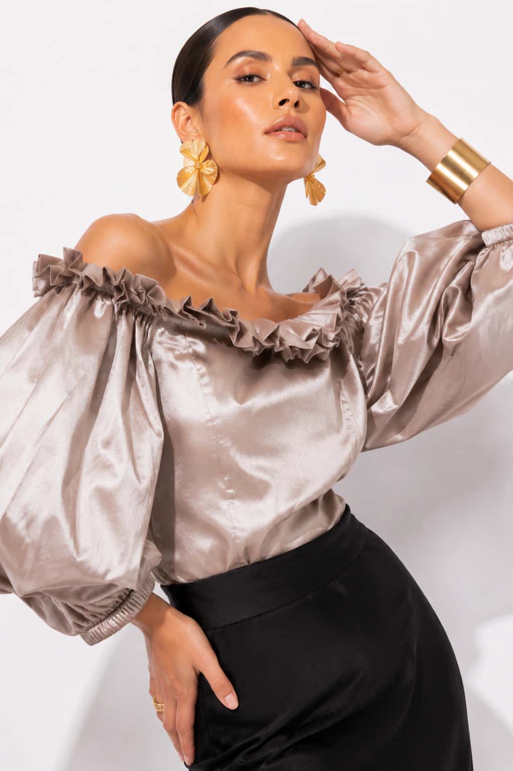 Blusa Zenna Beige