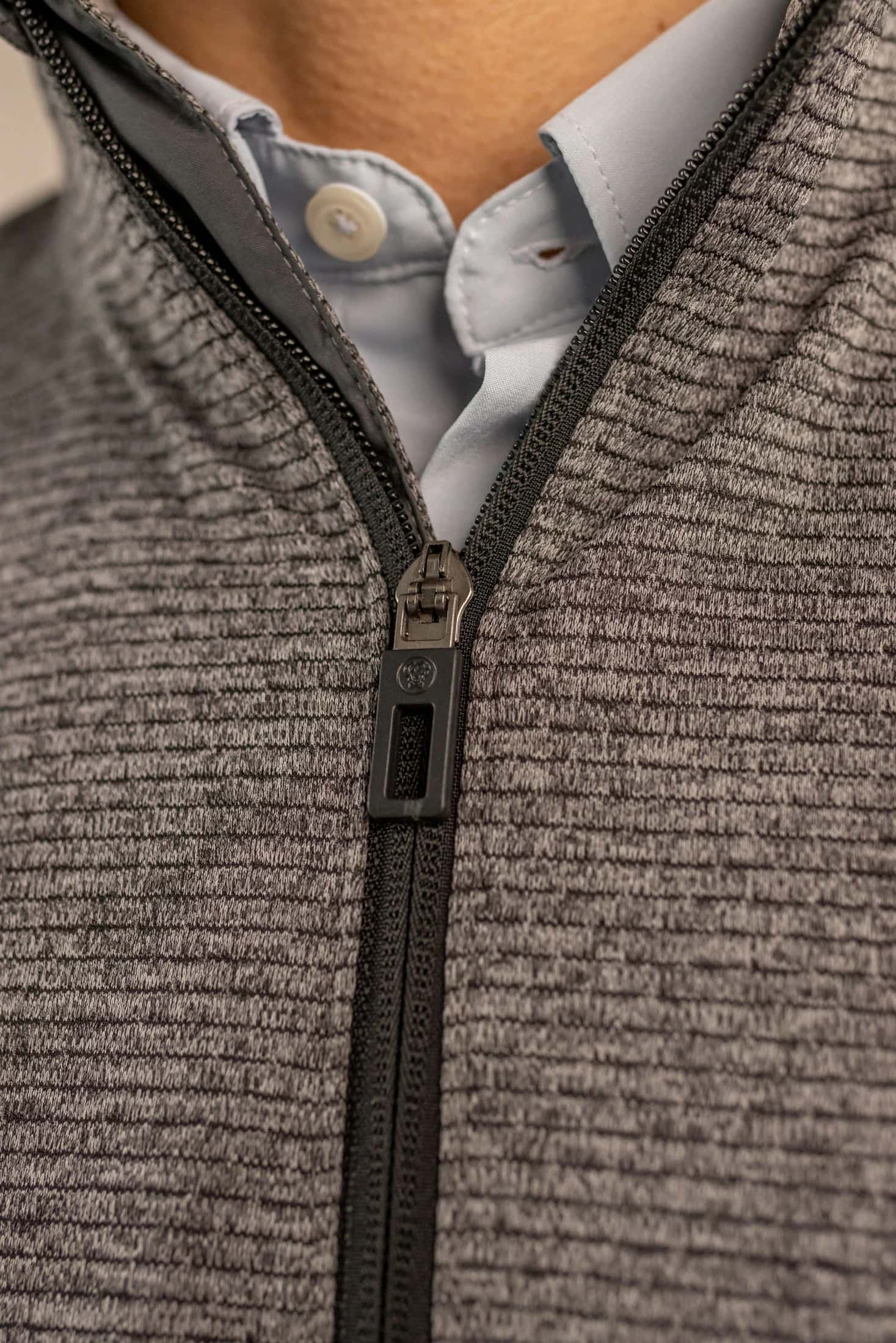 Halfzip Performance Gris Oscuro - miniatura 4