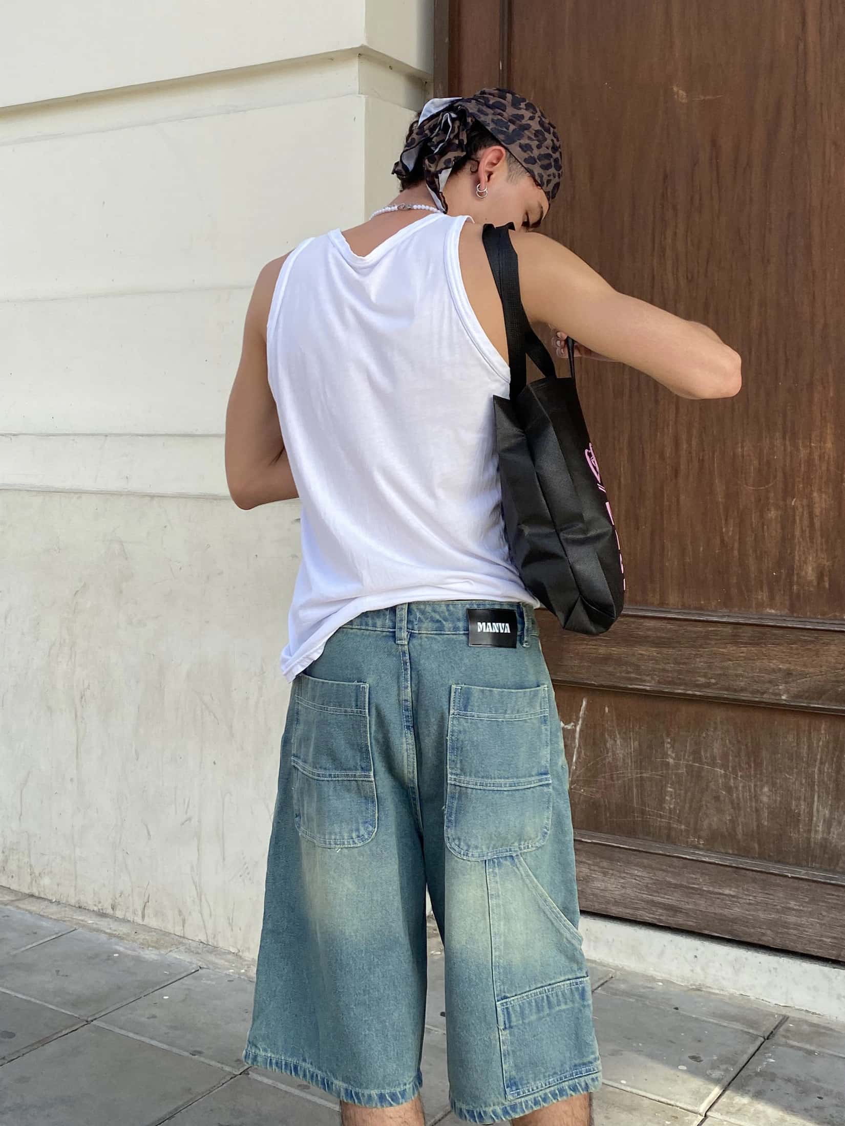 JORTS DENIM TONO CLARO. - miniatura 2