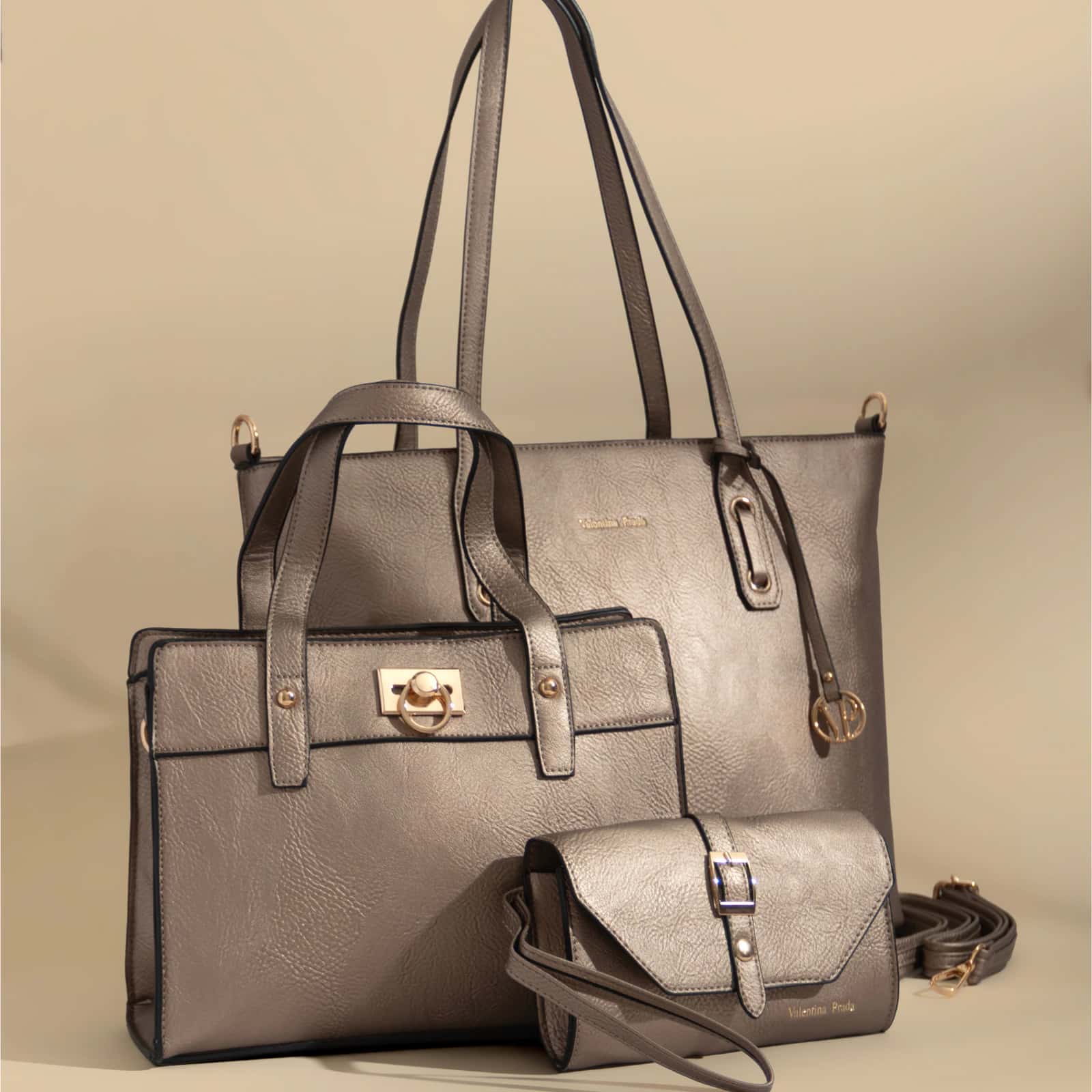Set De 3 Cartera 63276