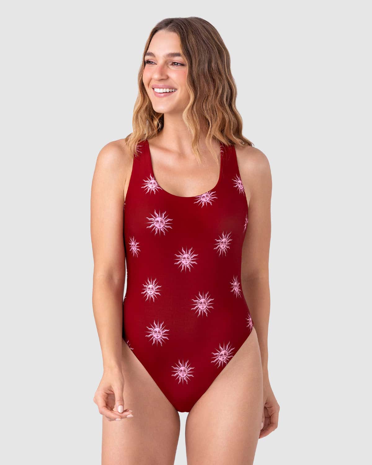 Vestido de baño entero de silueta básica