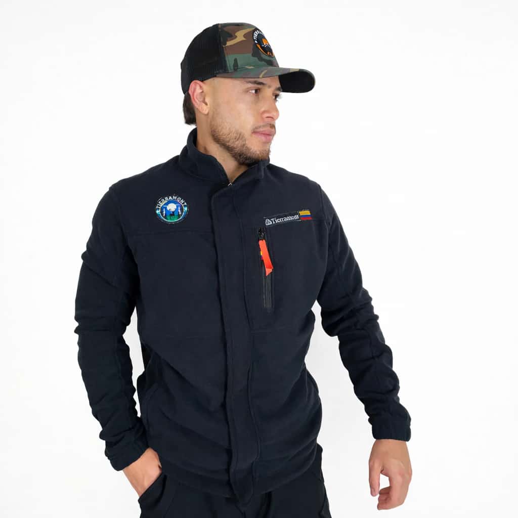 Buzo Térmico Negro Hombre
