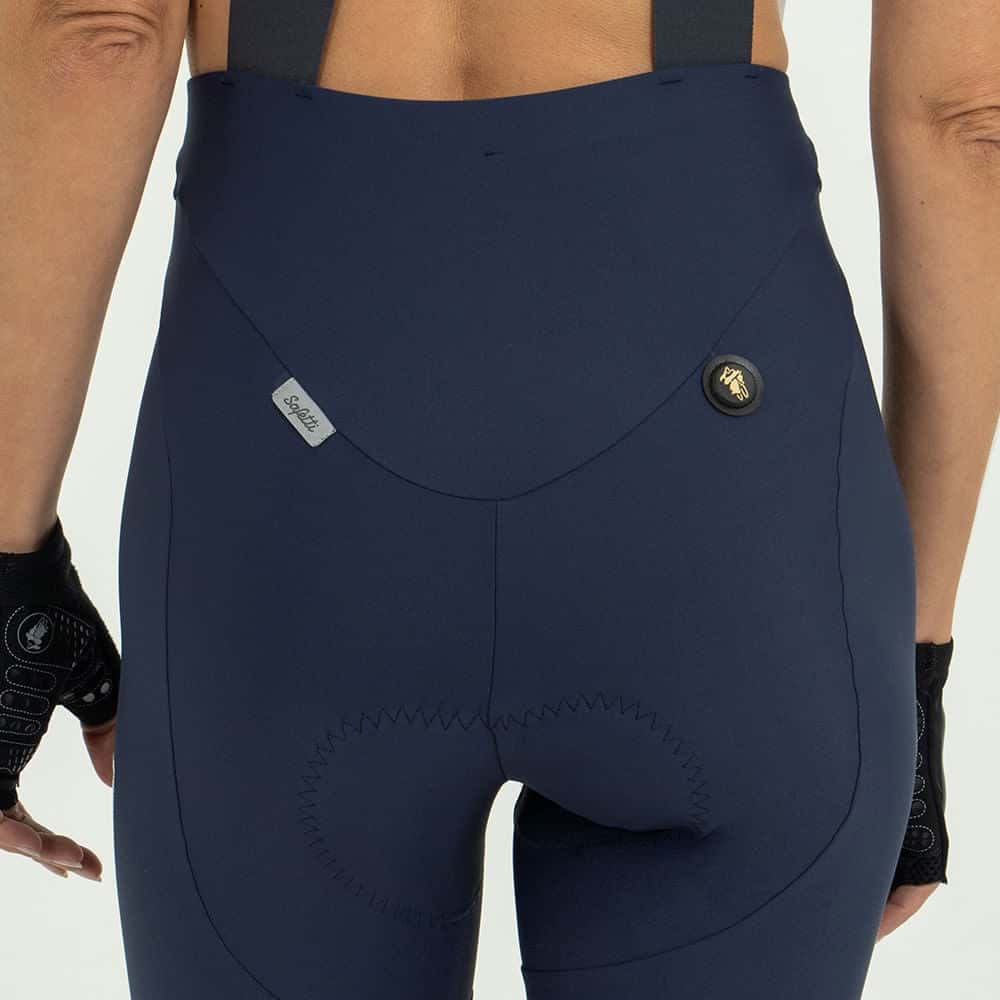 PANTALONETA CICLISMO GIRONA COLORS MARIHNO PARA MUJER - miniatura 4