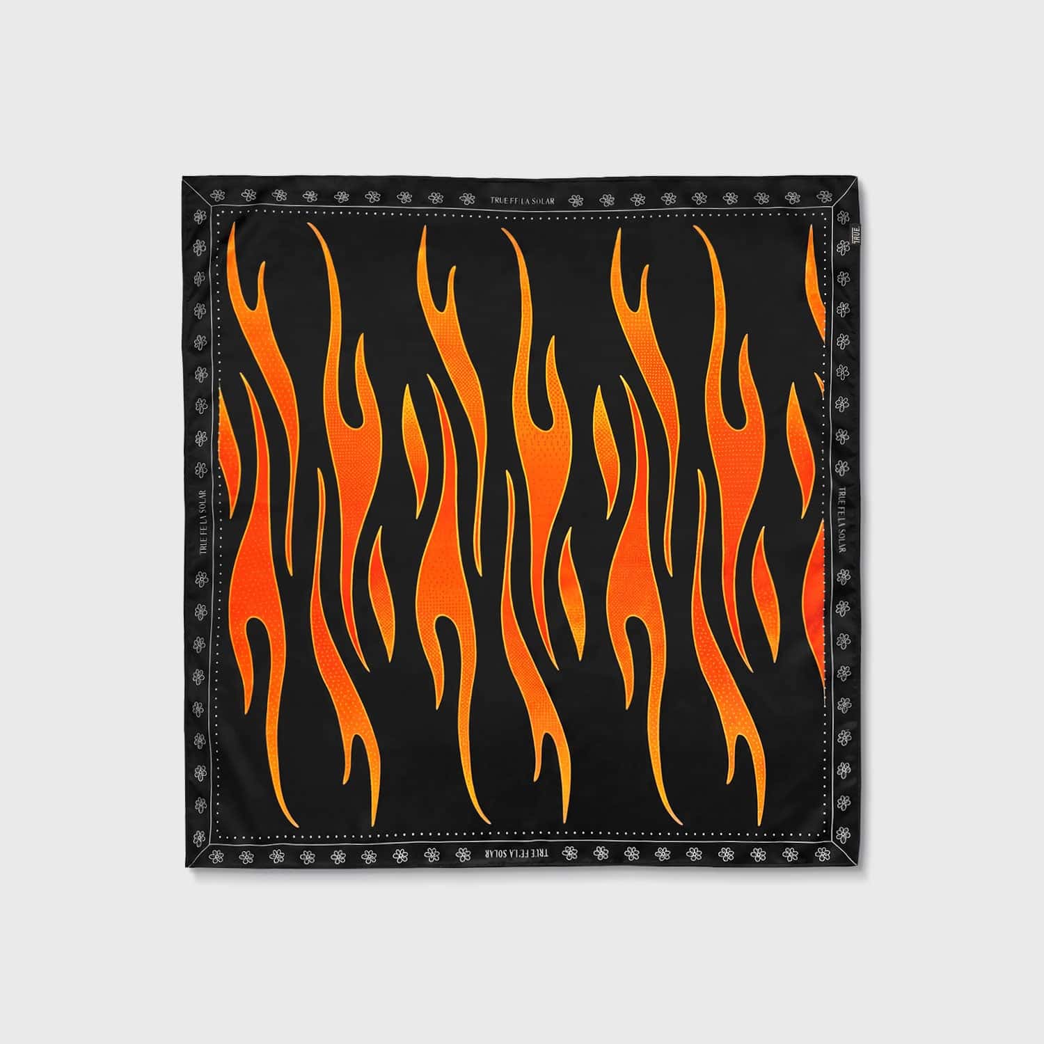 Flames Bandana - Black