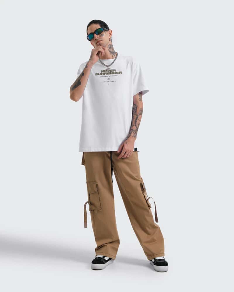 Camiseta Blanca Regular Surrender - miniatura 8