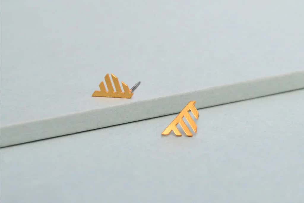 Aretes mini Kindi - Colibrí