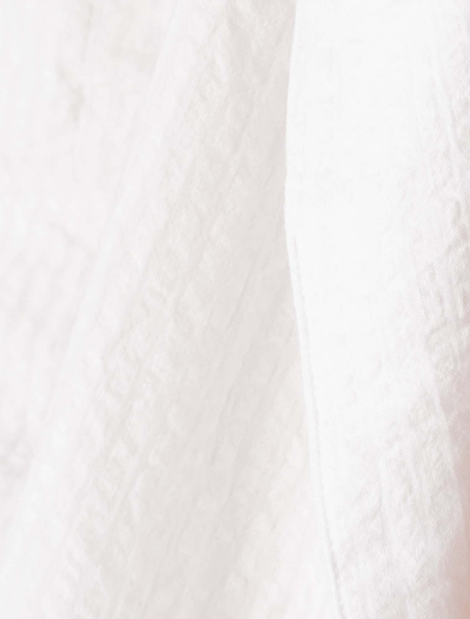 Amalfi White Cotton Robe - miniatura 6