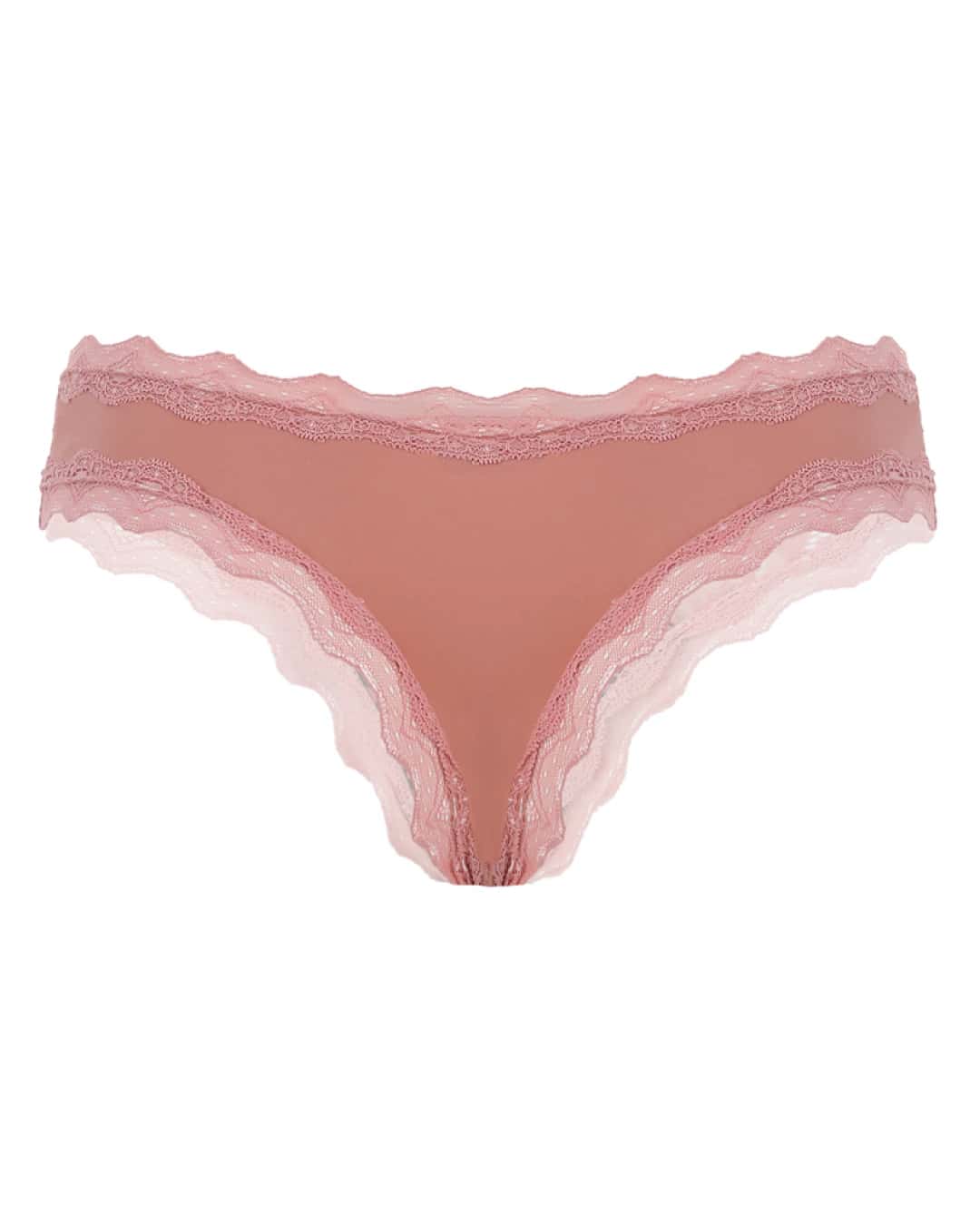 Panty tanga anima print - SHINY ROSA VIEJO: Talla S - miniatura 3