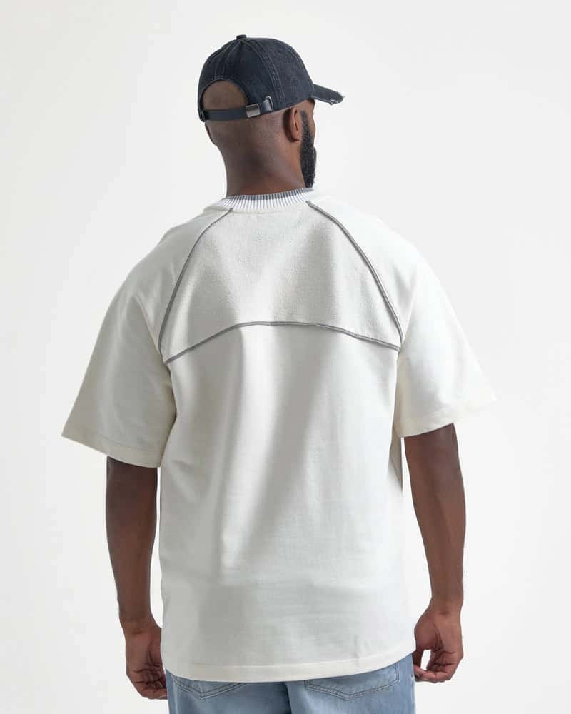 Camiseta Oversize Beige DB - miniatura 3