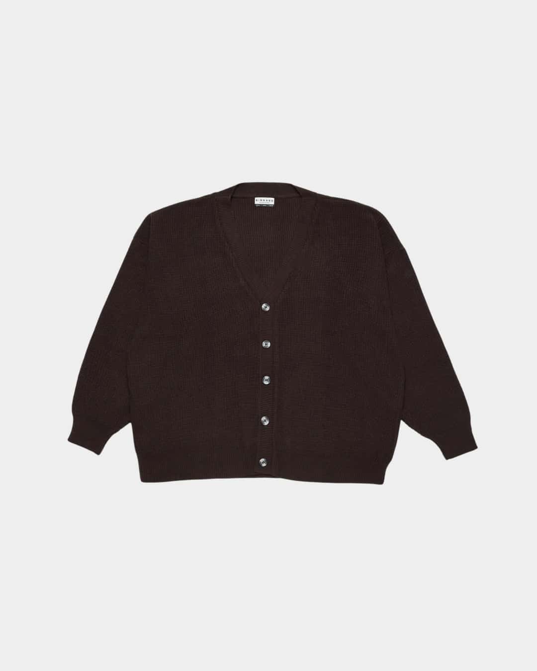 RUM´S BROWN CARDIGAN