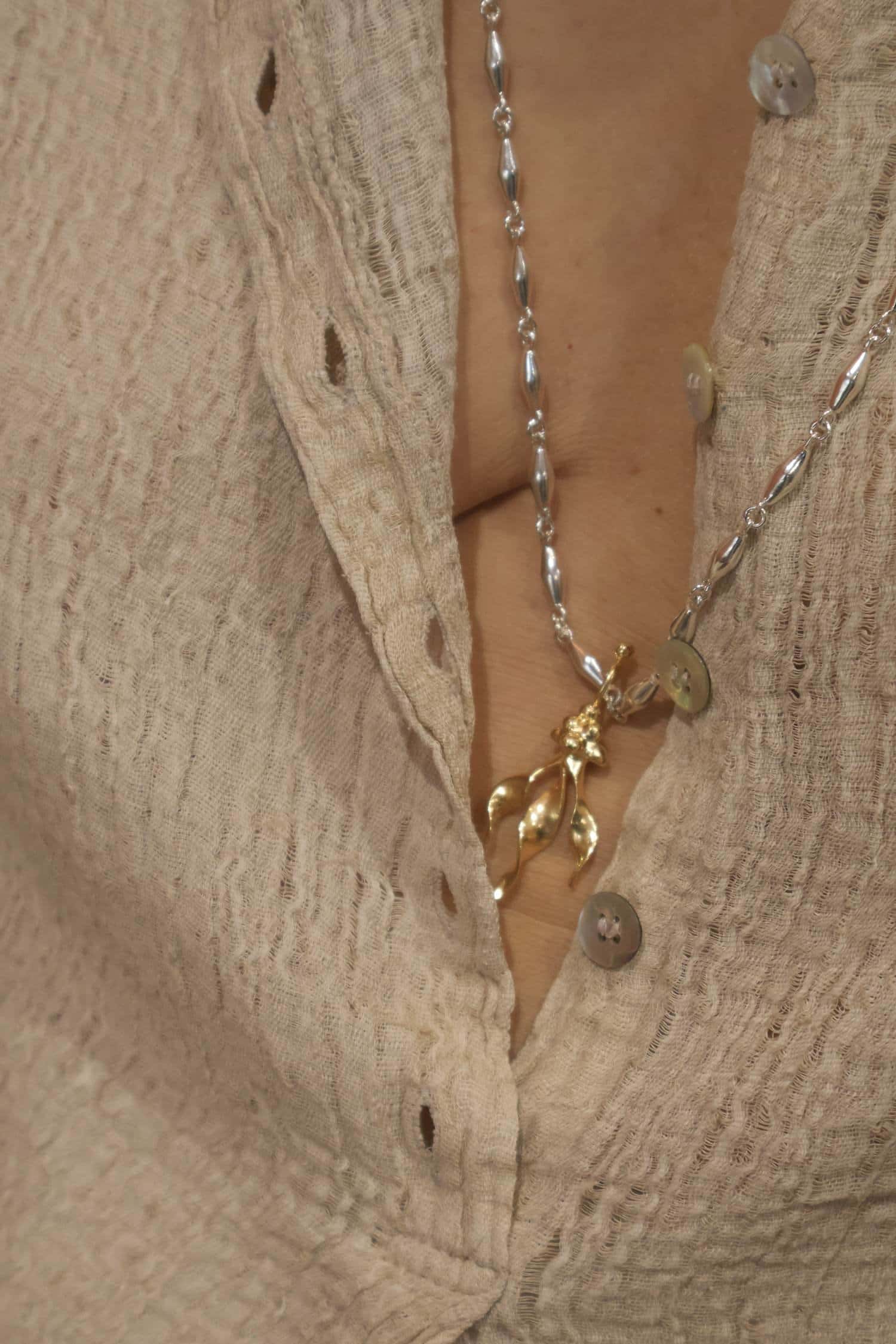 Maiz Pendant Gold