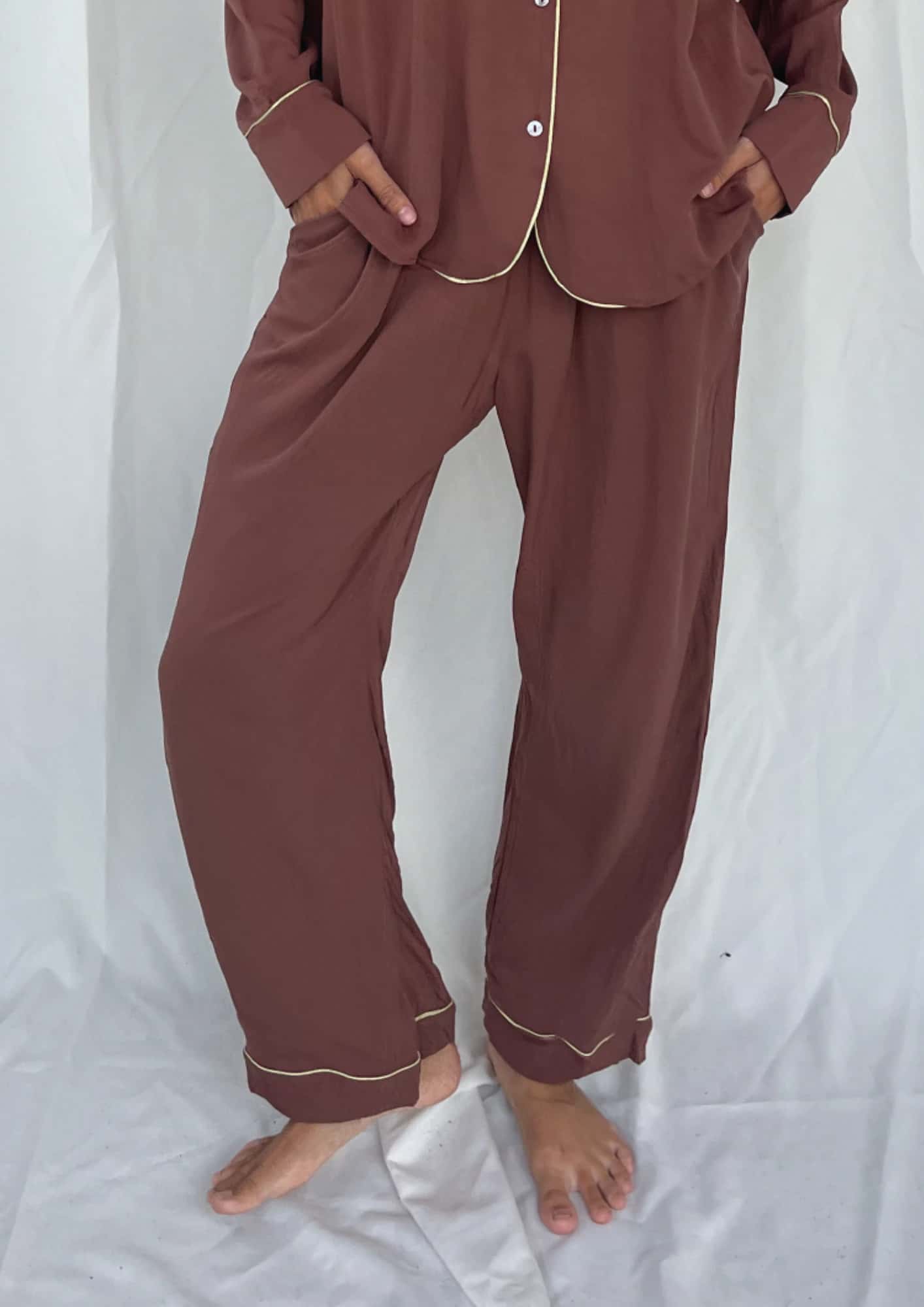 Earth Brown Pijama Pant - miniatura 3