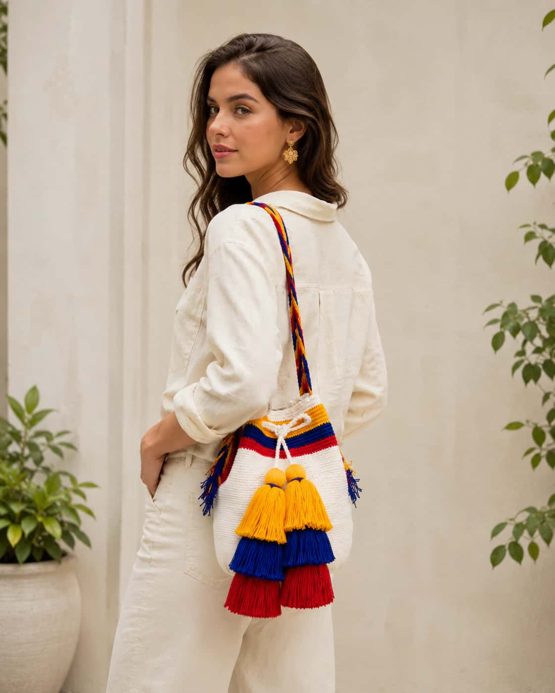 Mochila mediana de Colombia
