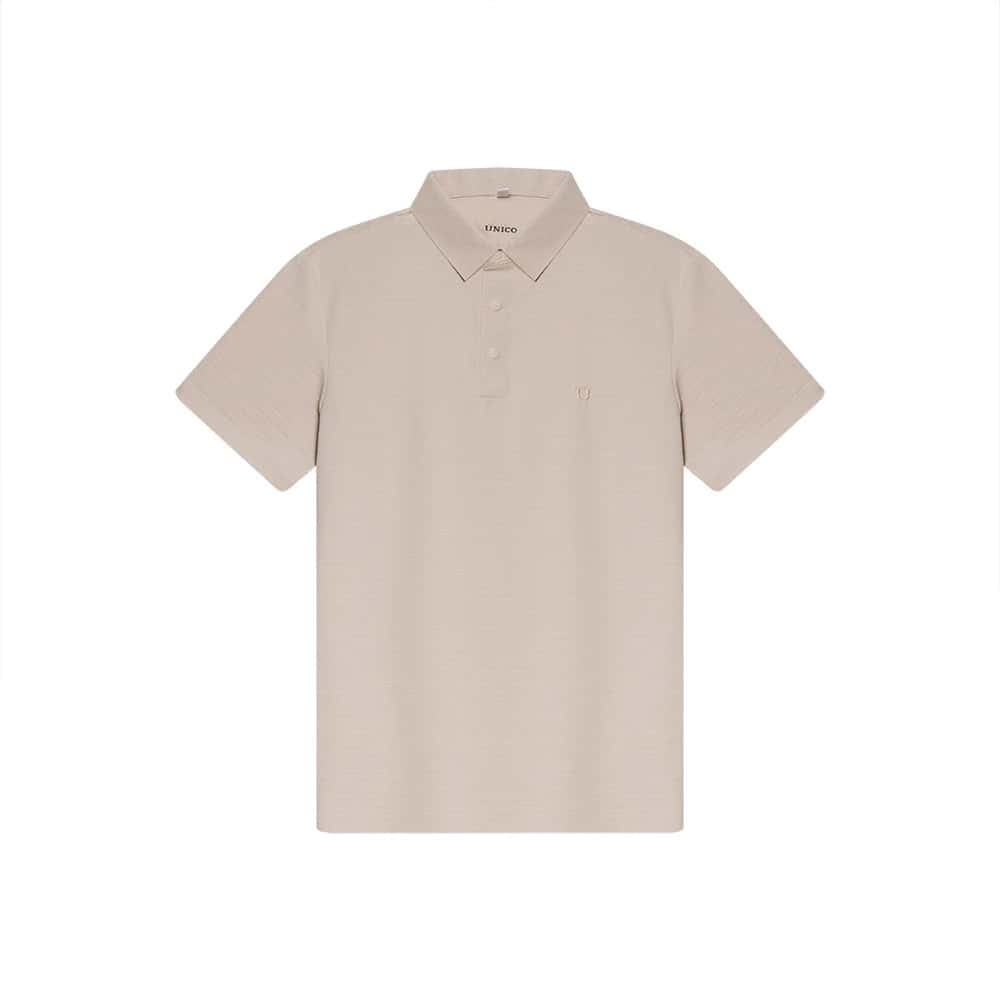 CAMISETA POLO SALERNO BEIGE